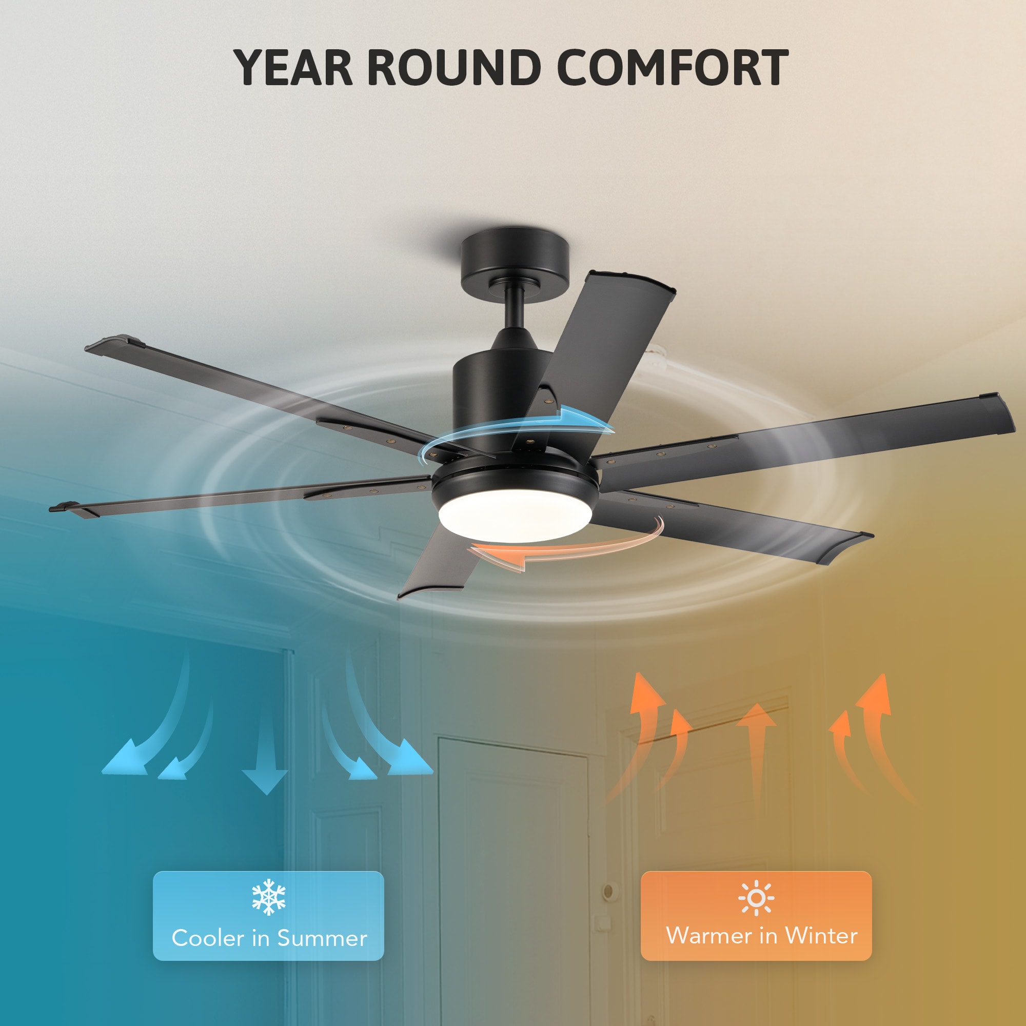 CO-Z CFN-1383-BK Ceiling-Fans - View #9