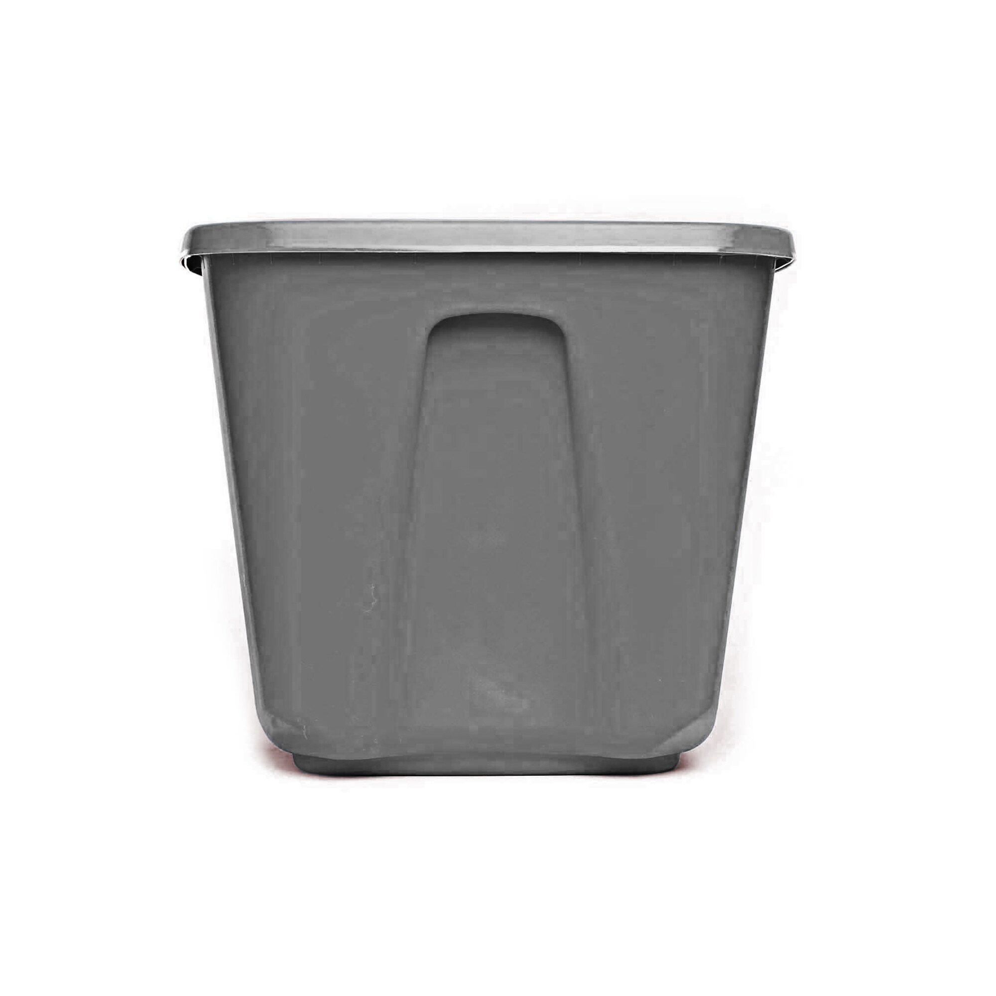 Homz Products 2-Pack Large 10-Gallons (40-Quart) Black Tote with Standard  Snap Lid in the Plastic Storage Containers department at