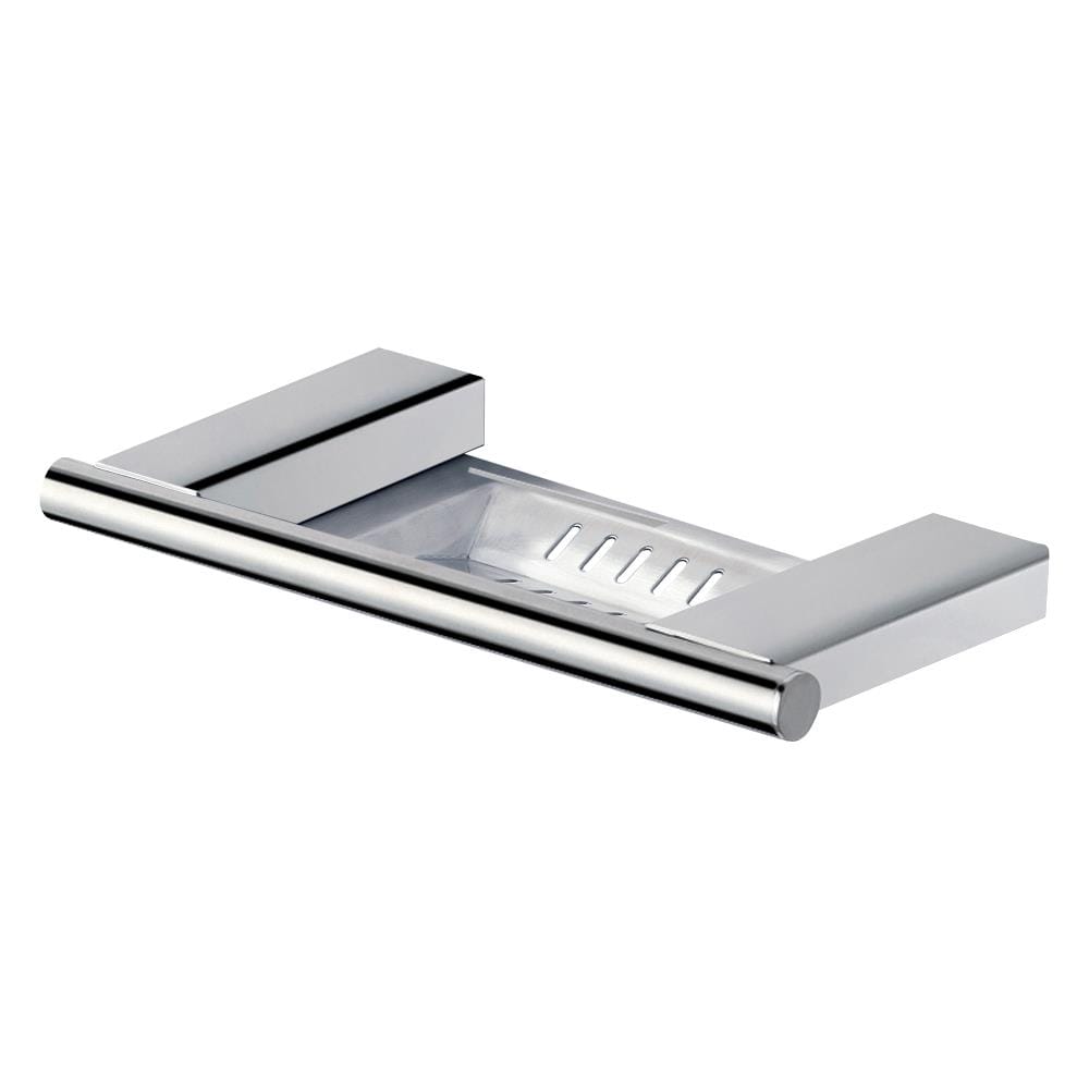 Jack 48.60.10 by WS Bath Collections, Wall Mounted Soap Dish in Polished  Chrome