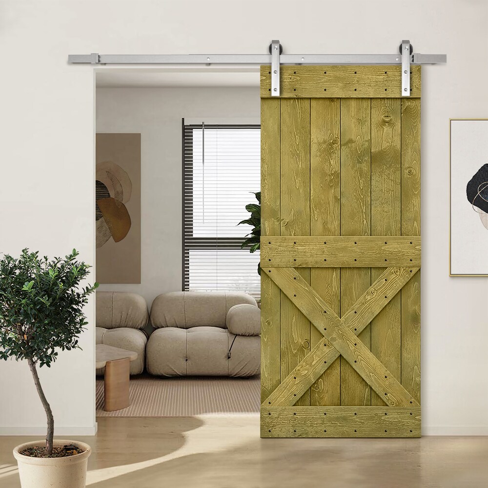 CALHOME TSQ03-SS+011-36DG Barn-Doors - View #2