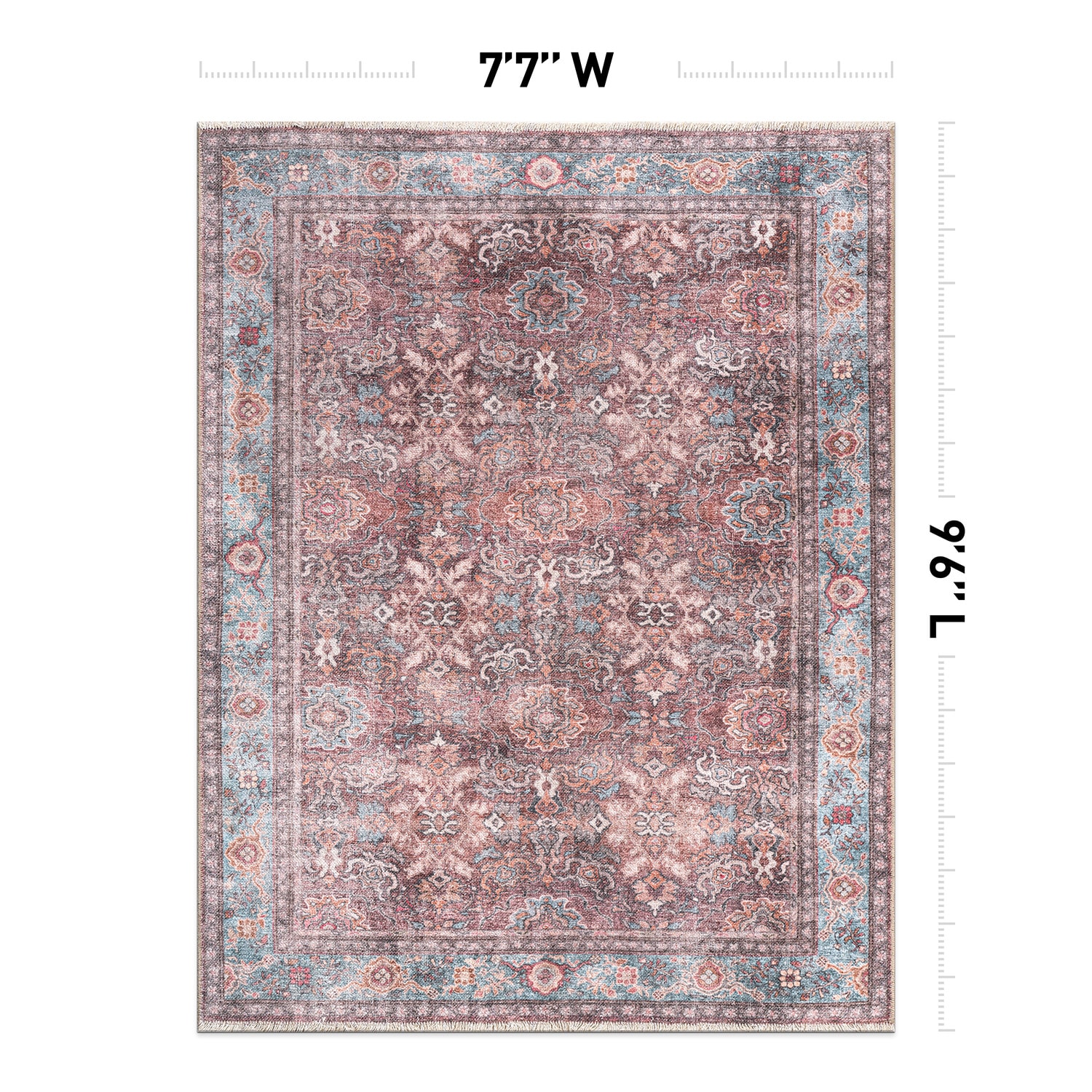 World Rug Gallery 6036MULTI8X10 rugs - View #6