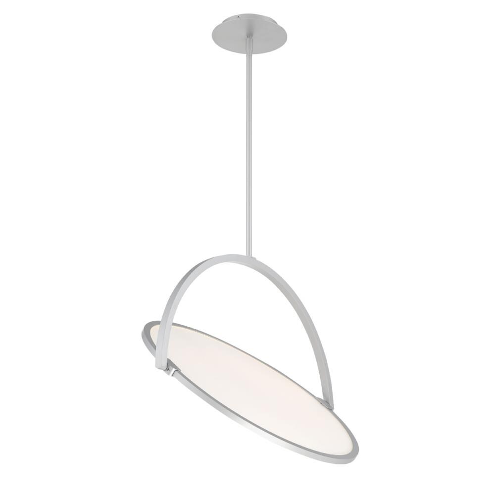dweLED PD-60723-TT Vanity Titanium Modern/contemporary Dome Integrated LED Large Hanging Pendant light