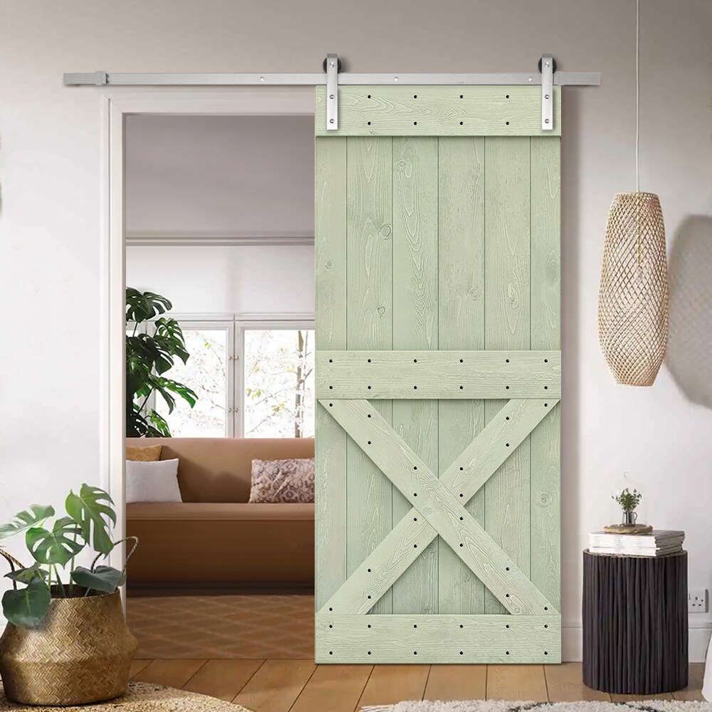 CALHOME TSQ03-SS+011-36LG Barn-Doors - View #2