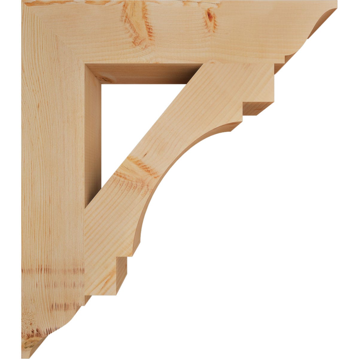 Ekena Millwork BKT06X30X34MRC01SDF Exterior-Brackets-Braces - View #3