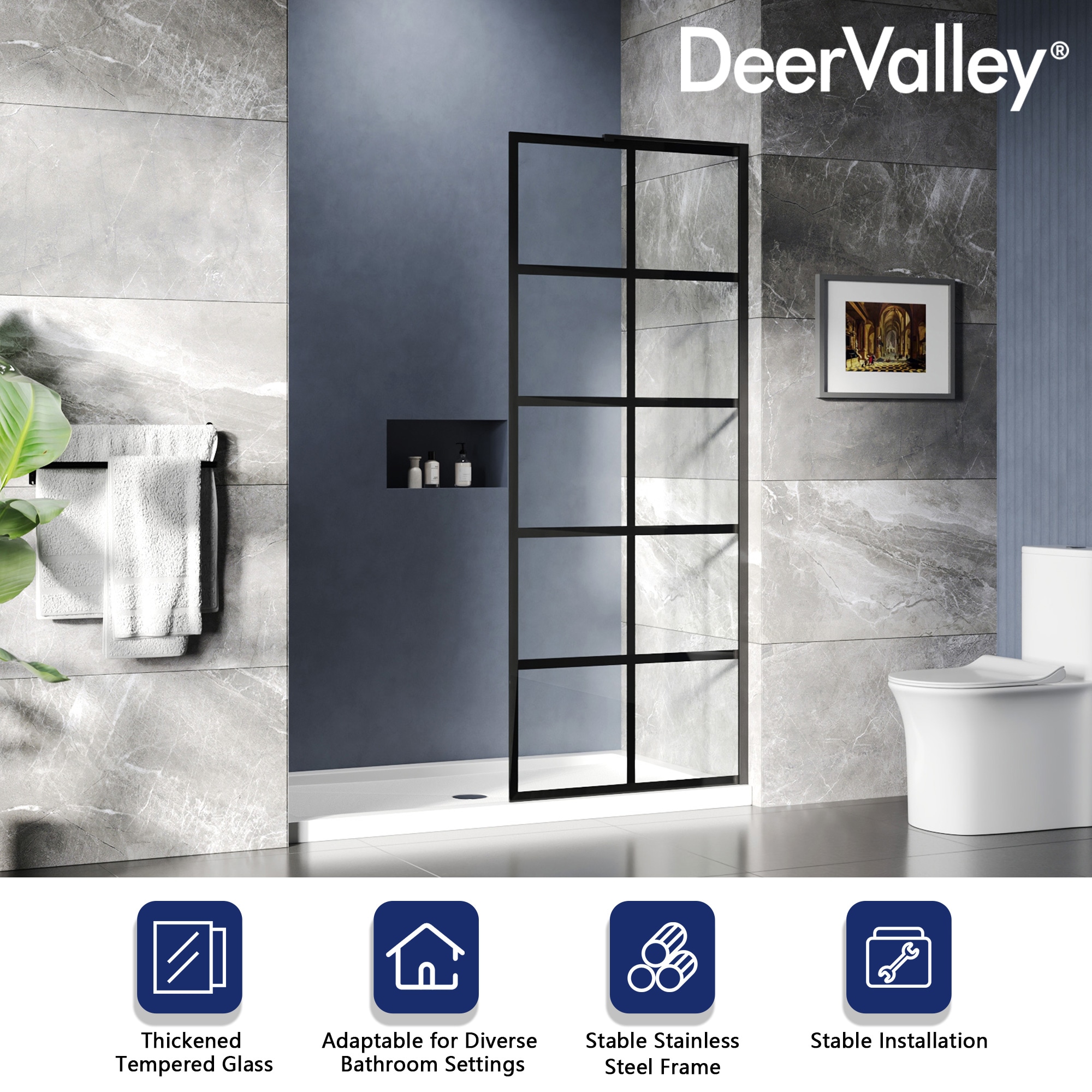 DeerValley DV-1SD0219 Shower-Doors - View #4