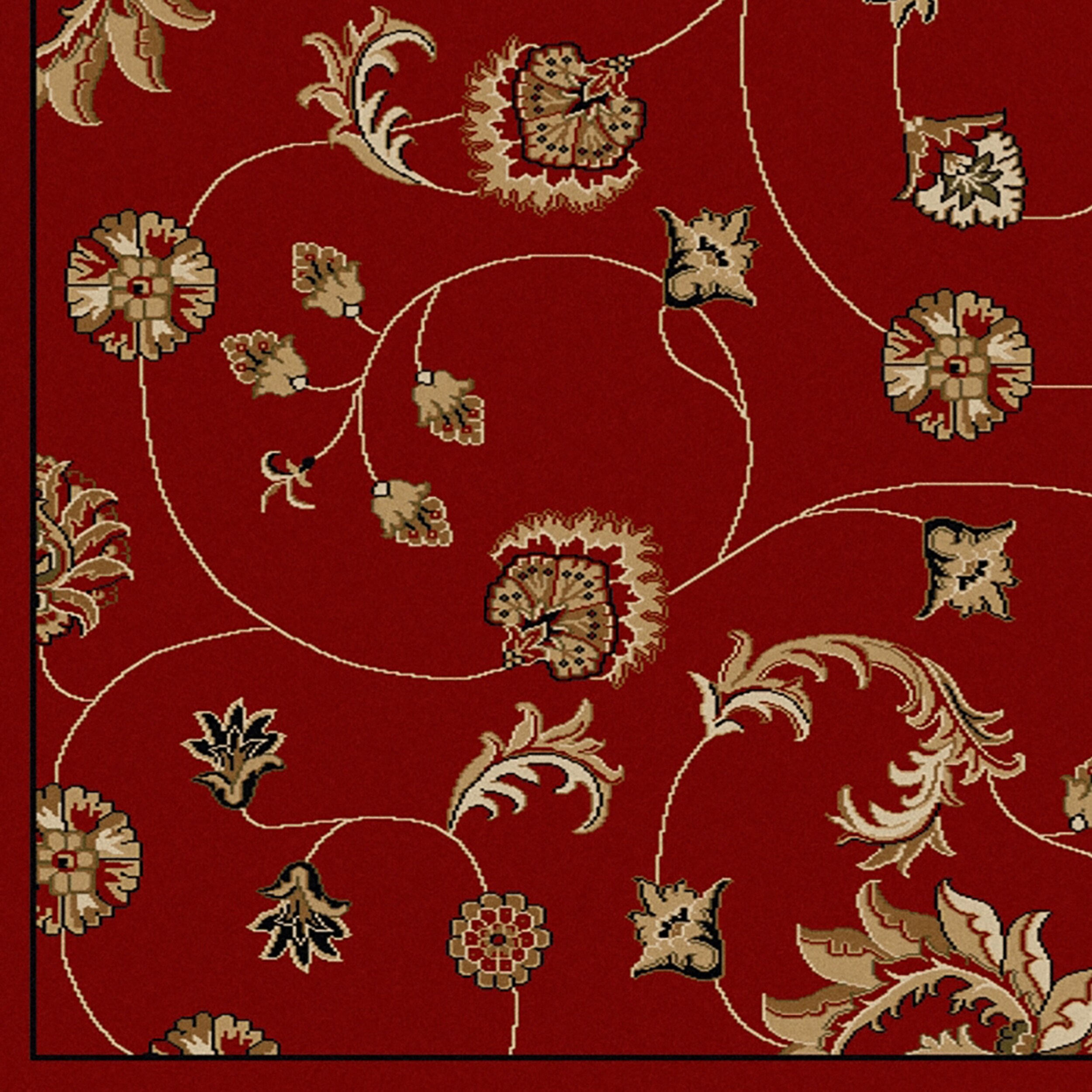 Radici USA 1835/2010/RED rugs - View #4