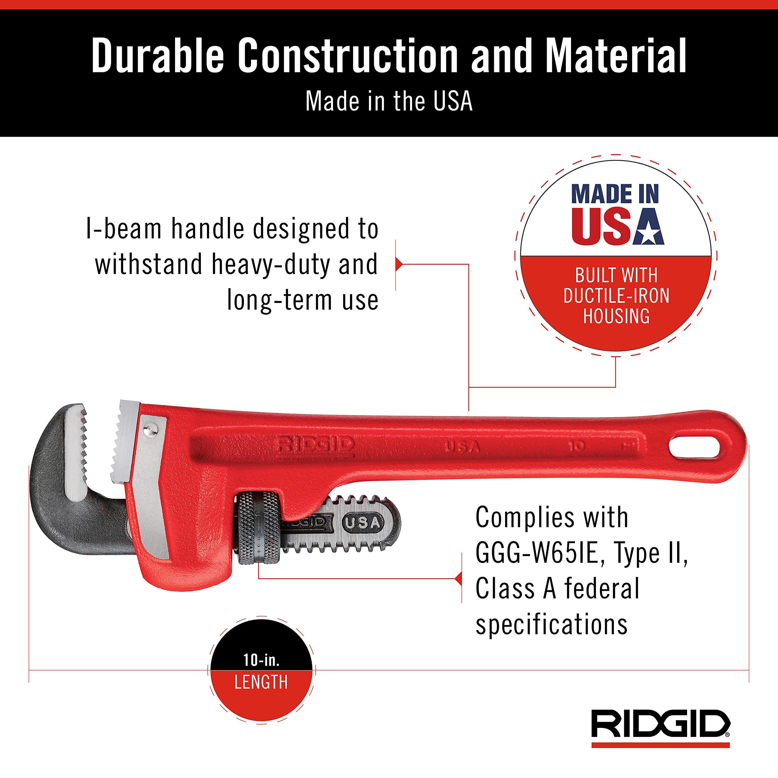RIDGID 31010 Pipe-Wrenches - View #8