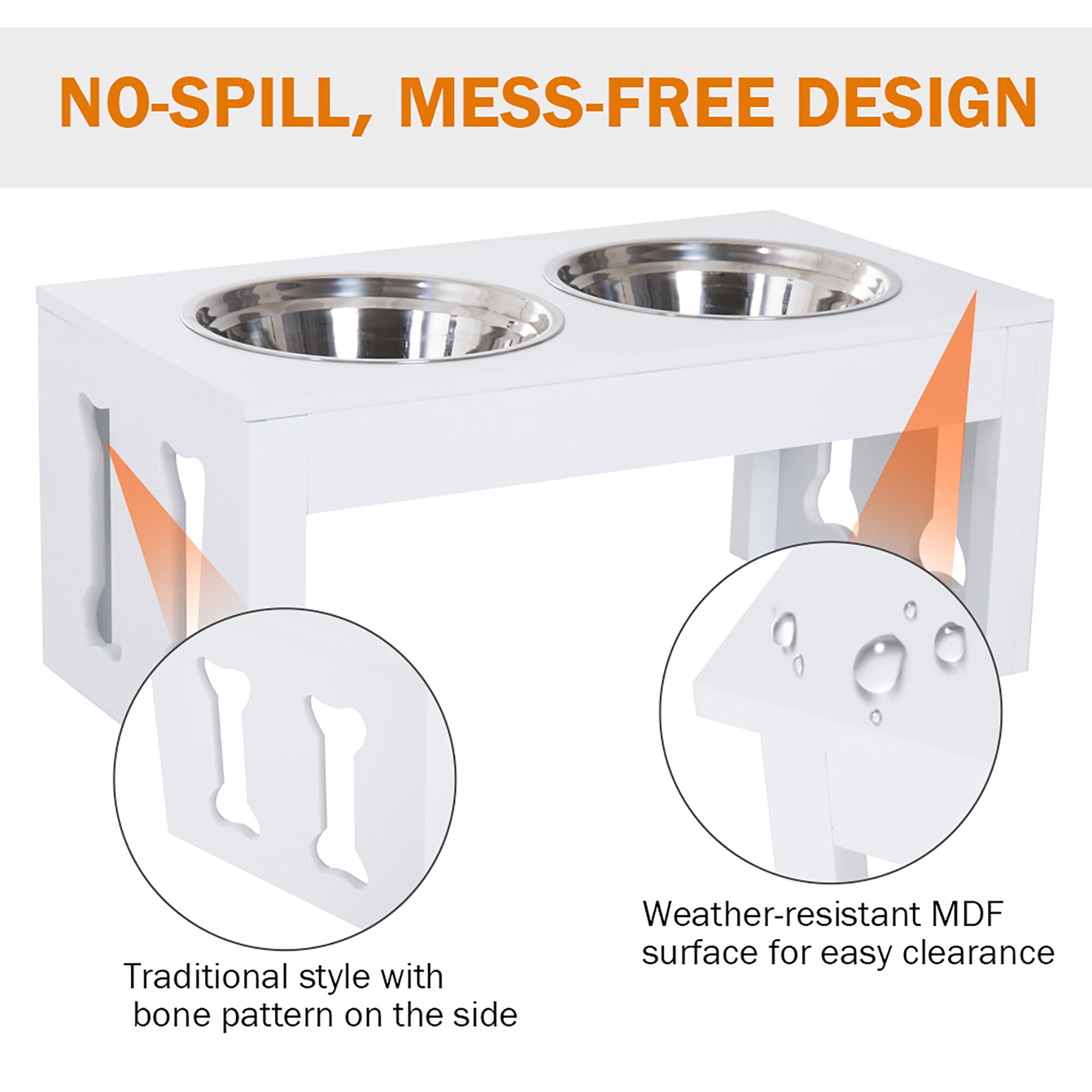 PawHut D08-018 Pet-Bowls - View #9