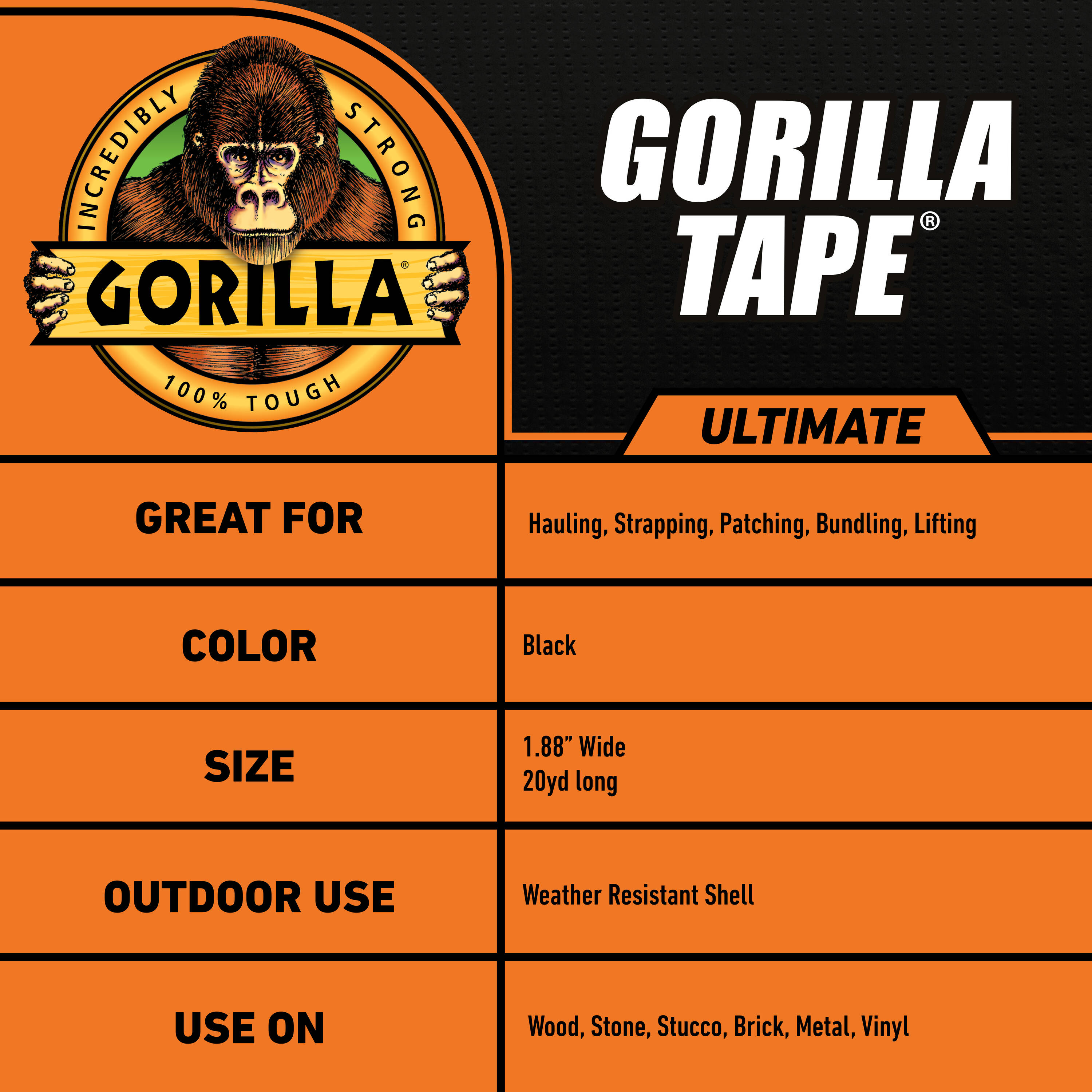 Gorilla 113499 Duct-Tape - View #12