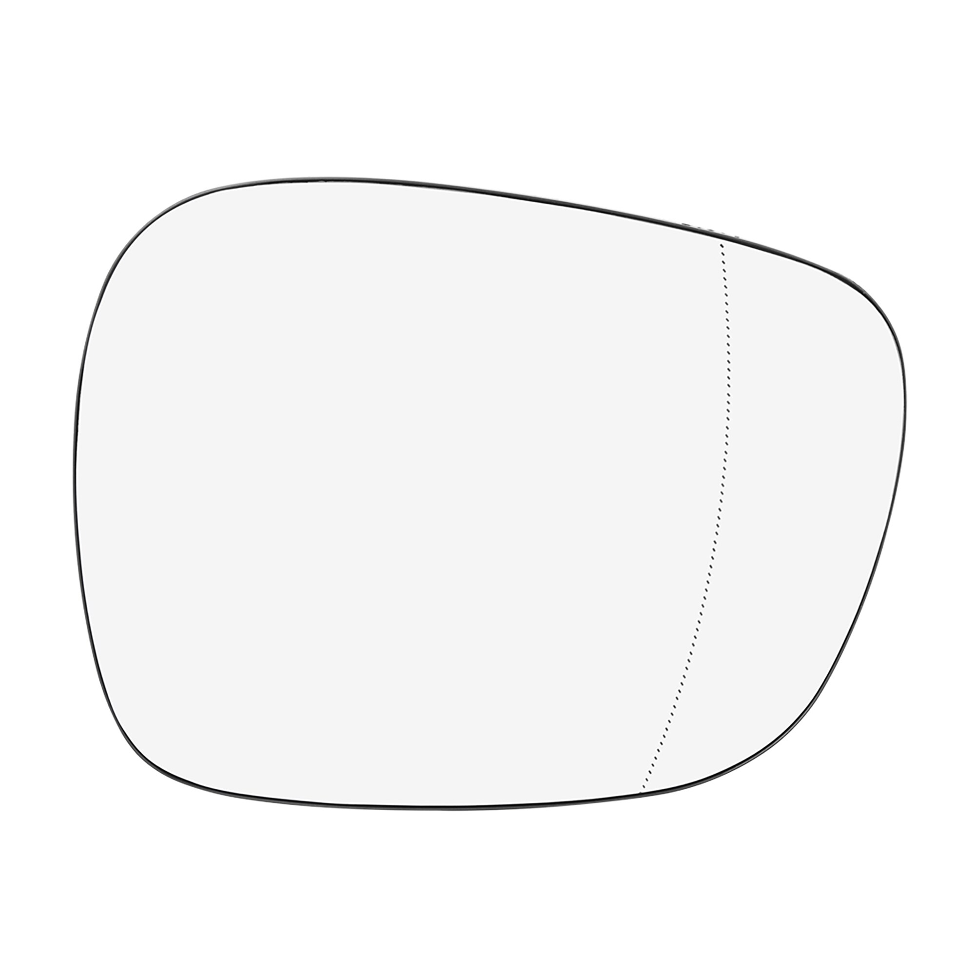 Mirror Glass Heated with Backing Plate Passenger Side Right Side Rear View Mirror Glass for BMW X3 2011-2014