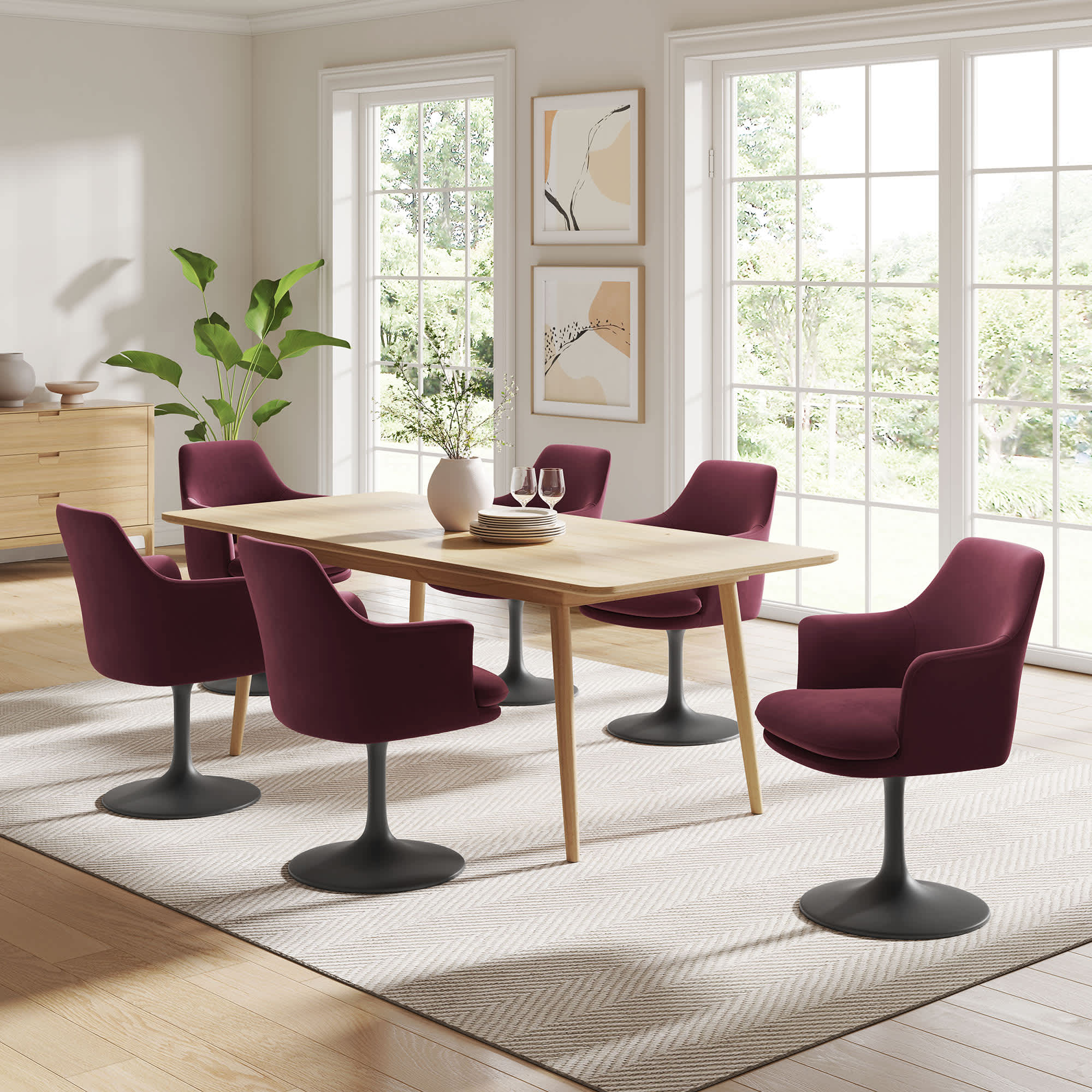 Modway EEI-6957-BLK-MUL Dining-Chairs - View #9