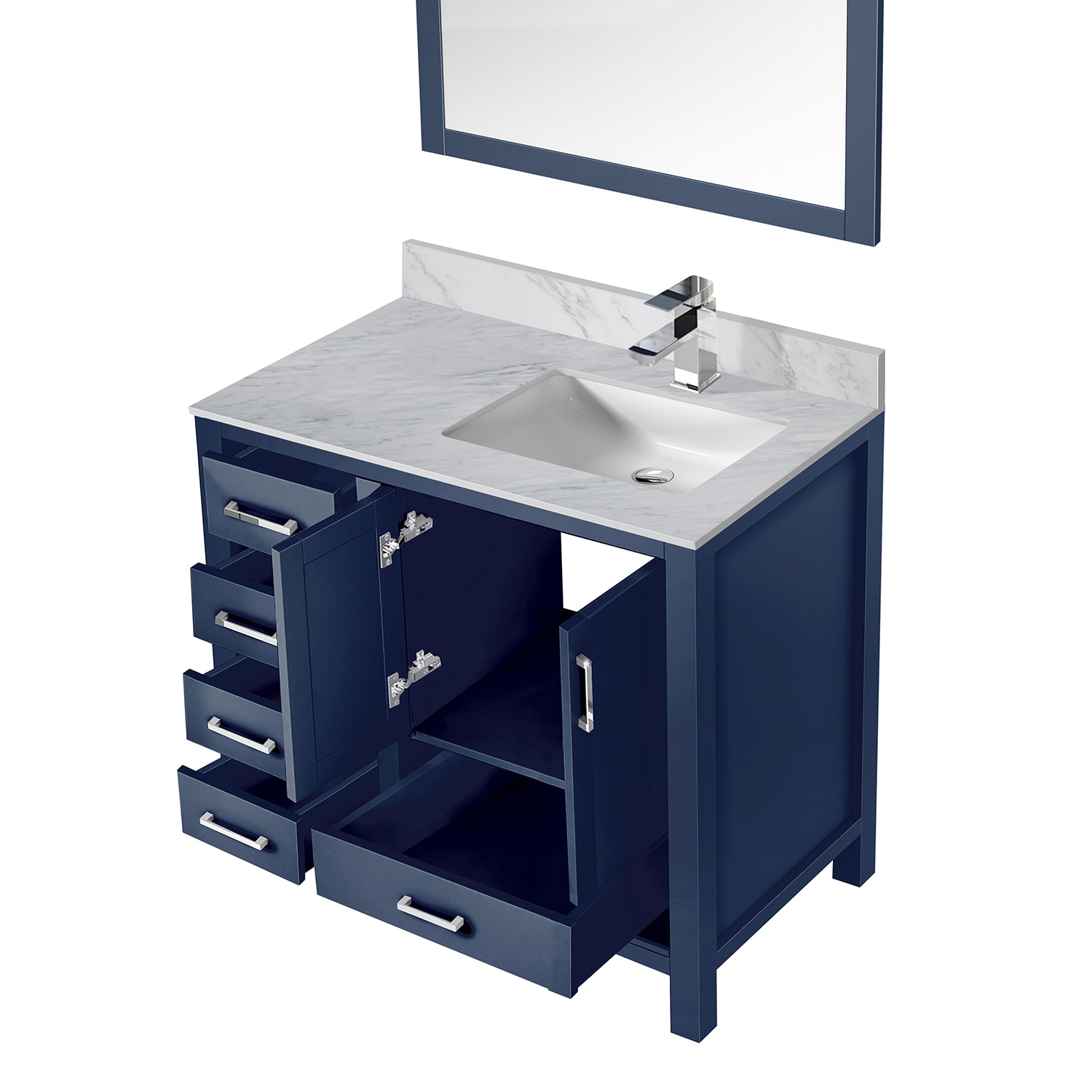 Lexora LJ342236SEDSM34FR Bath-Vanity-Combo - View #3