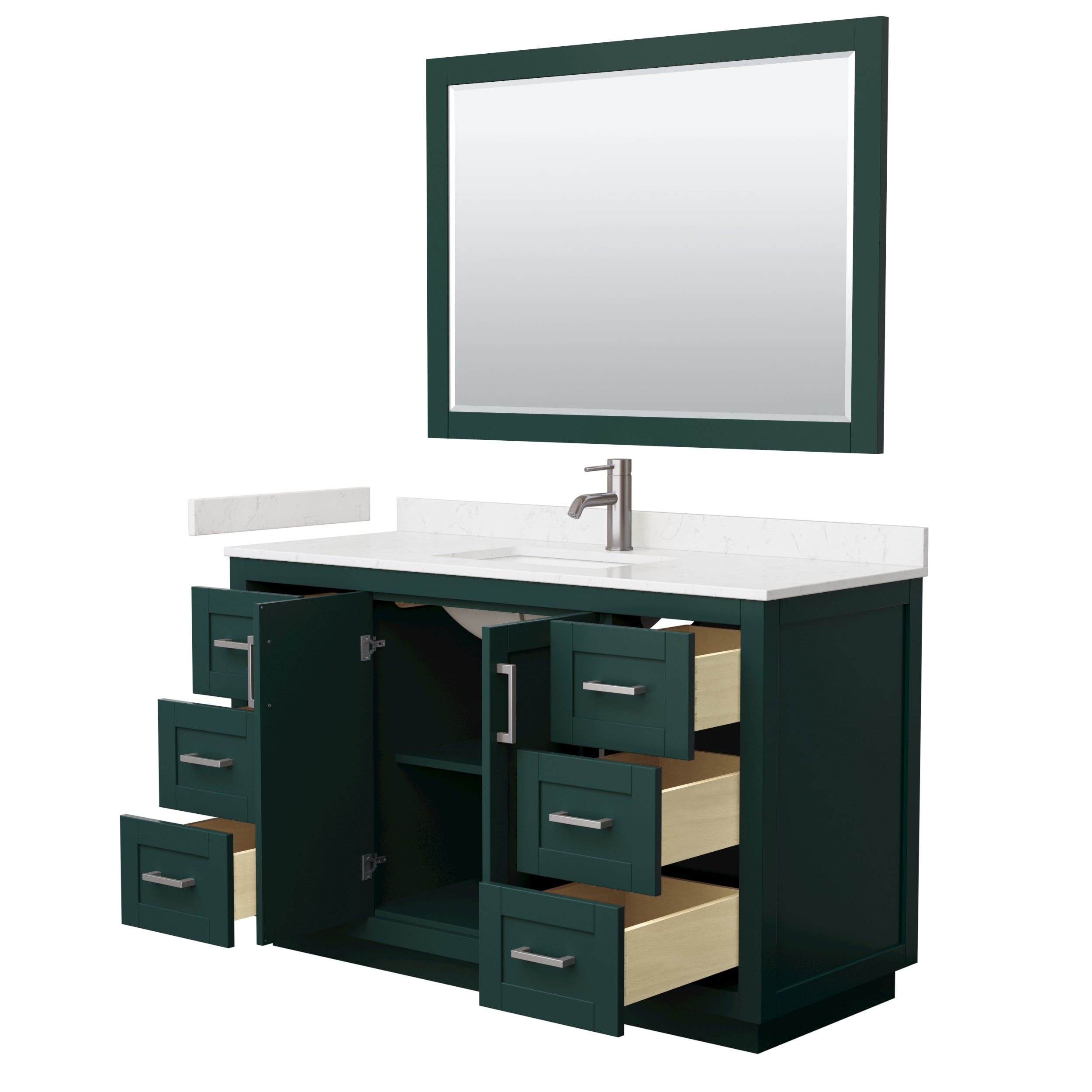 Wyndham Collection WCF292954SGEC2UNSM46 Bath-Vanity-Combo - View #3