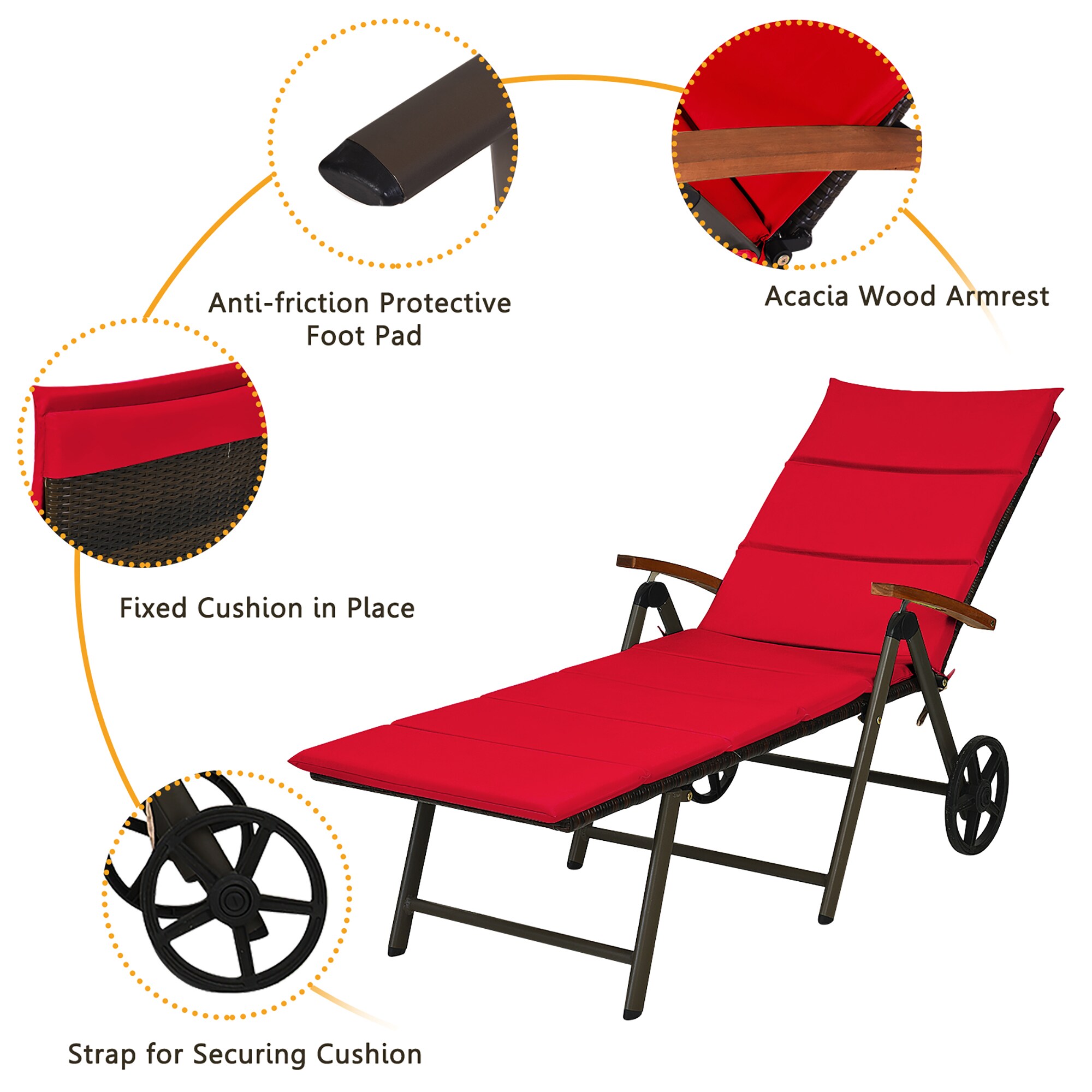Costway CSHY005746 Patio-Chairs - View #9