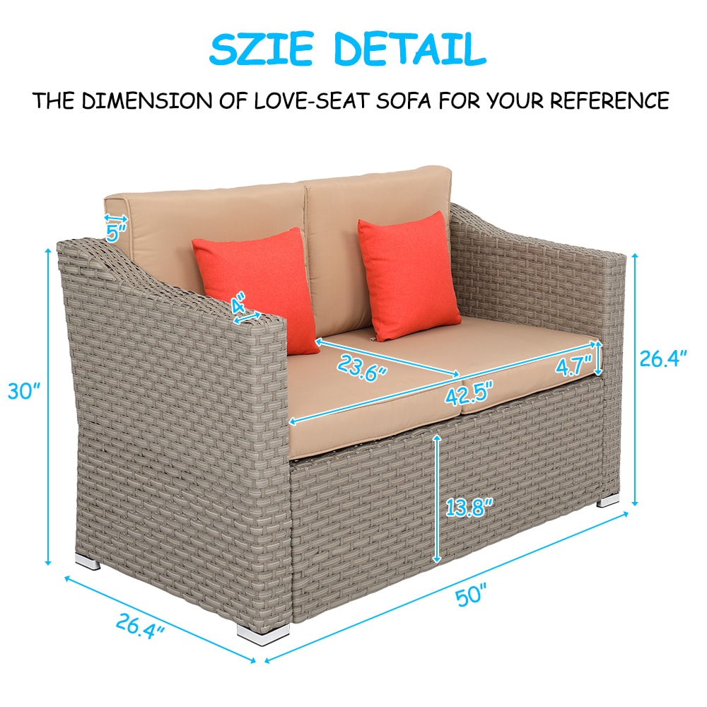 Winado 800890699052 Patio-Conversation-Sets - View #4