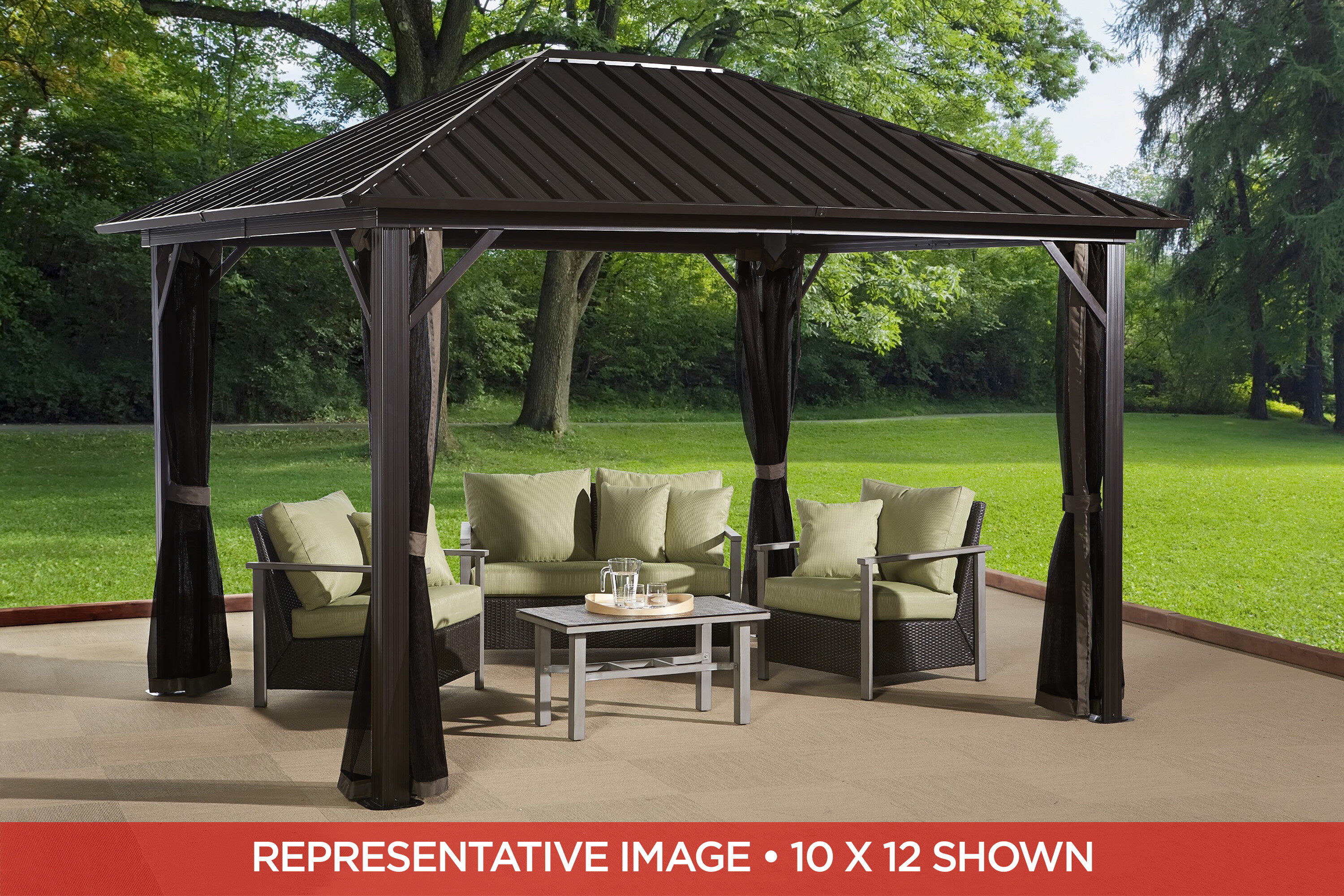 Sojag 500-9165036 Wood-Resin-Gazebos - View #7