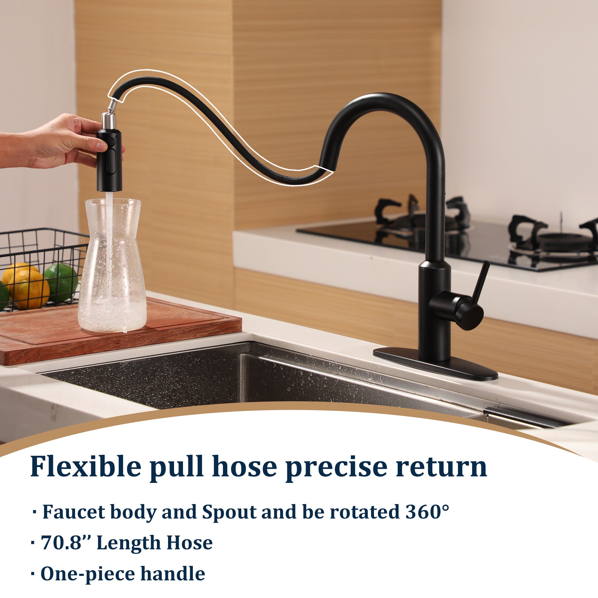 Clihome RB023YB Kitchen-Faucets - View #8