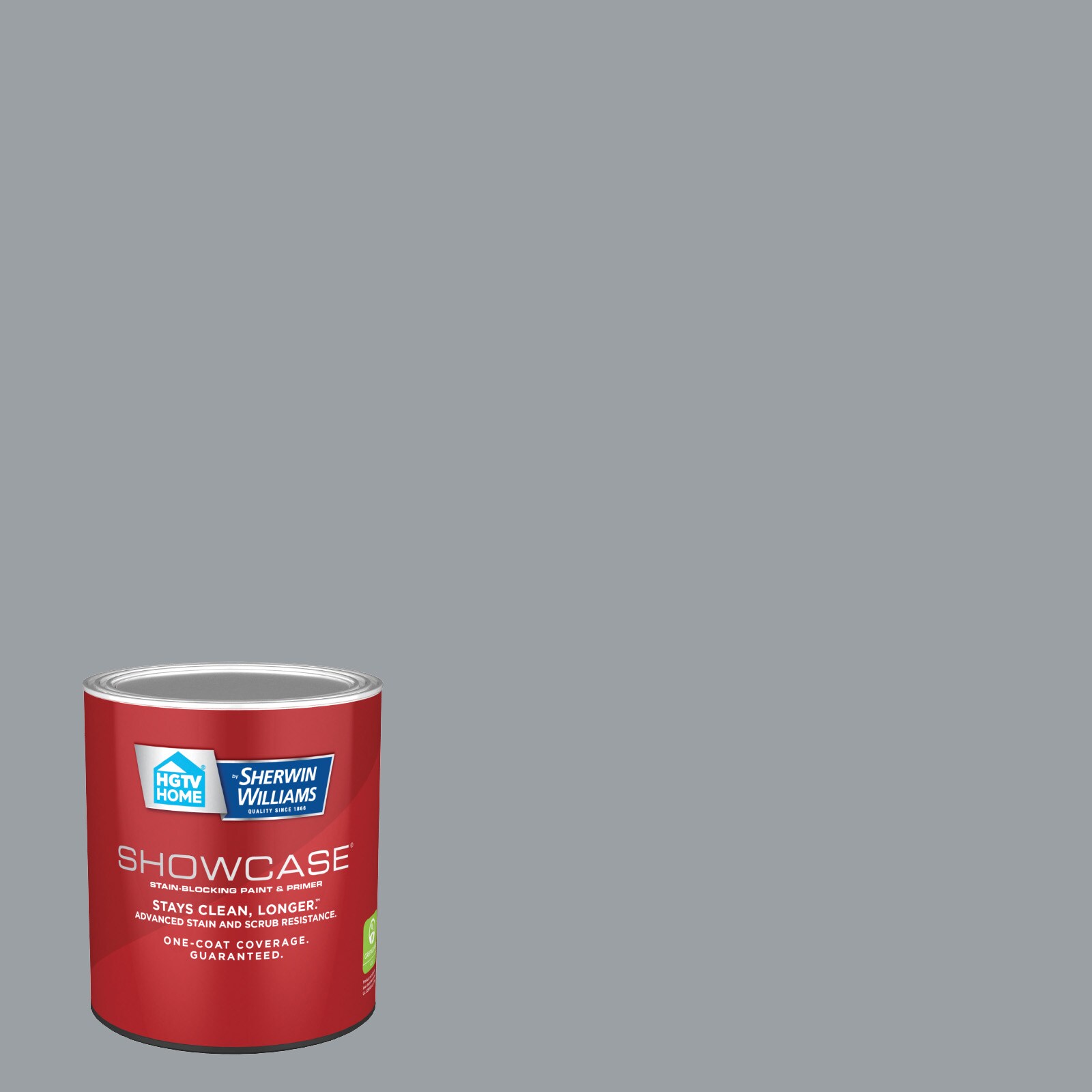 HGTV HOME by Sherwin-Williams 4006-1C-935219 Showcase Flat Drizzling Mist 4006-1C Acrylic Interior Paint Paint + Primer ( 1-quart )