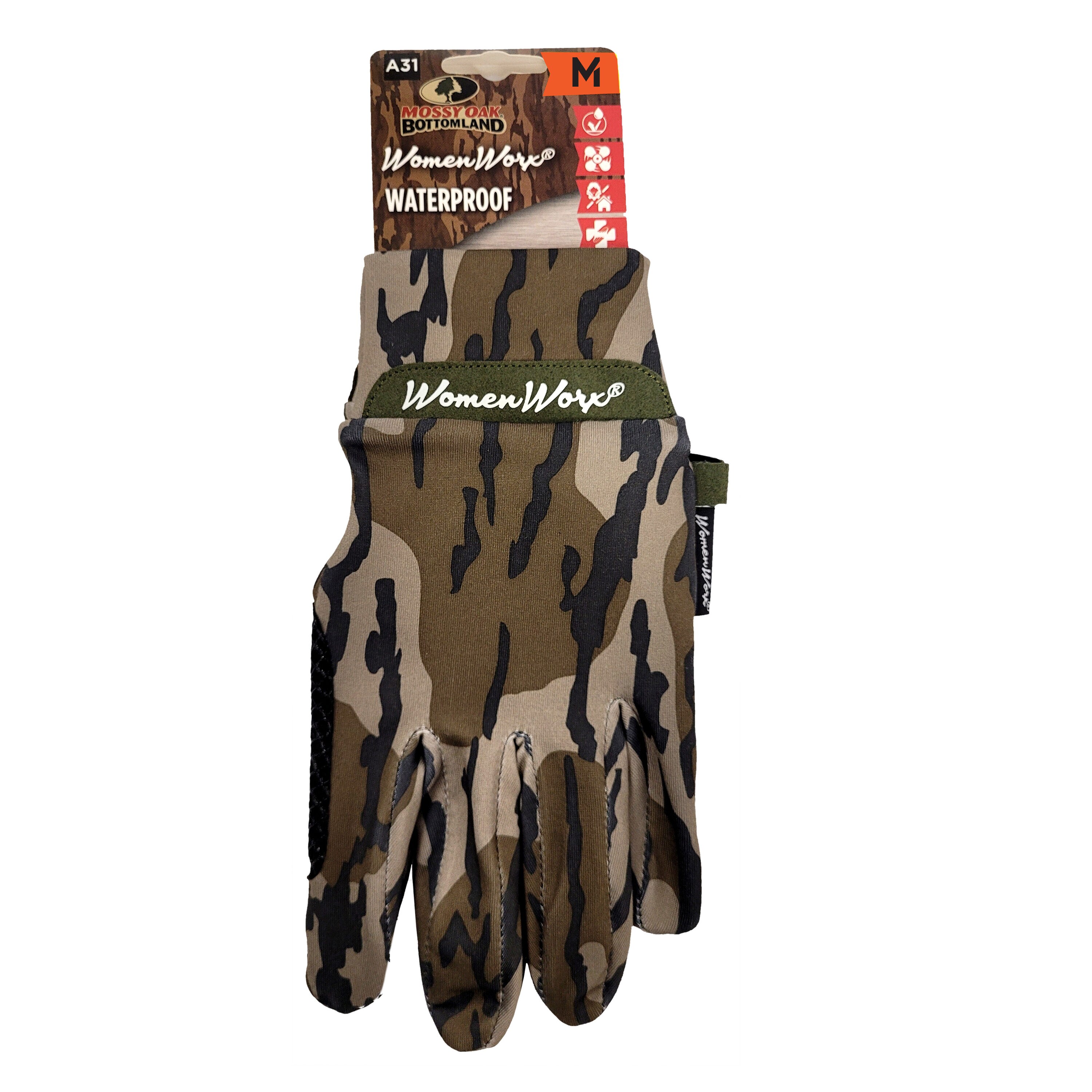 WomenWorx USHG-2155M Medium Green Polyester 1 -Pairs