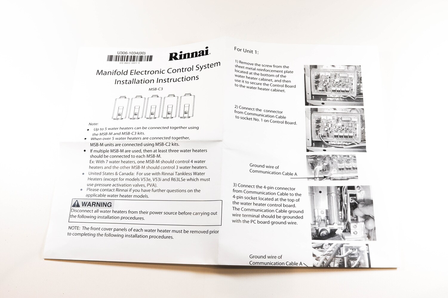 Rinnai REU-MSB-C3 Water-Heater-Accessories-Cat - View #6