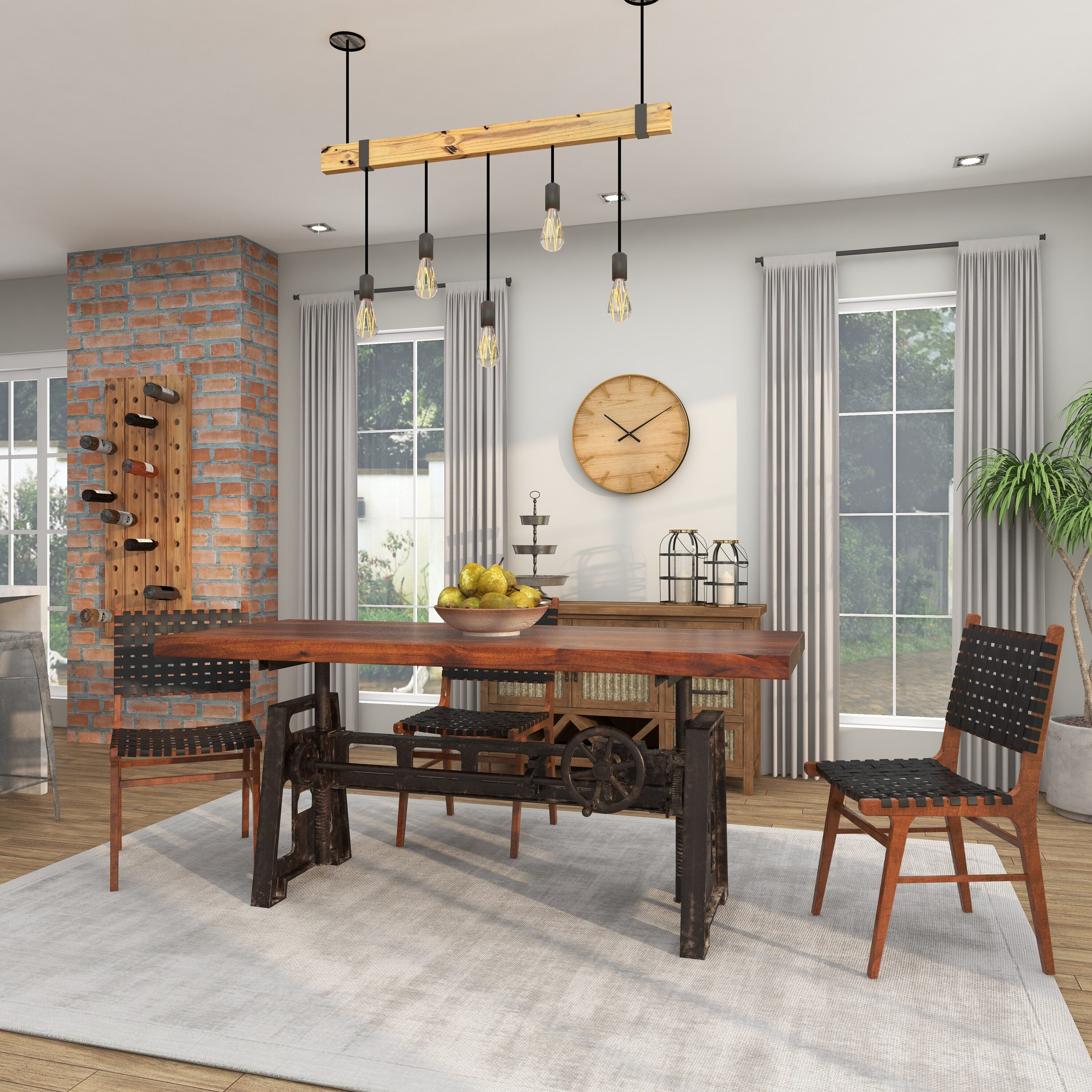 Grayson Lane 43343 Indoor-Outdoor-Clocks - View #4