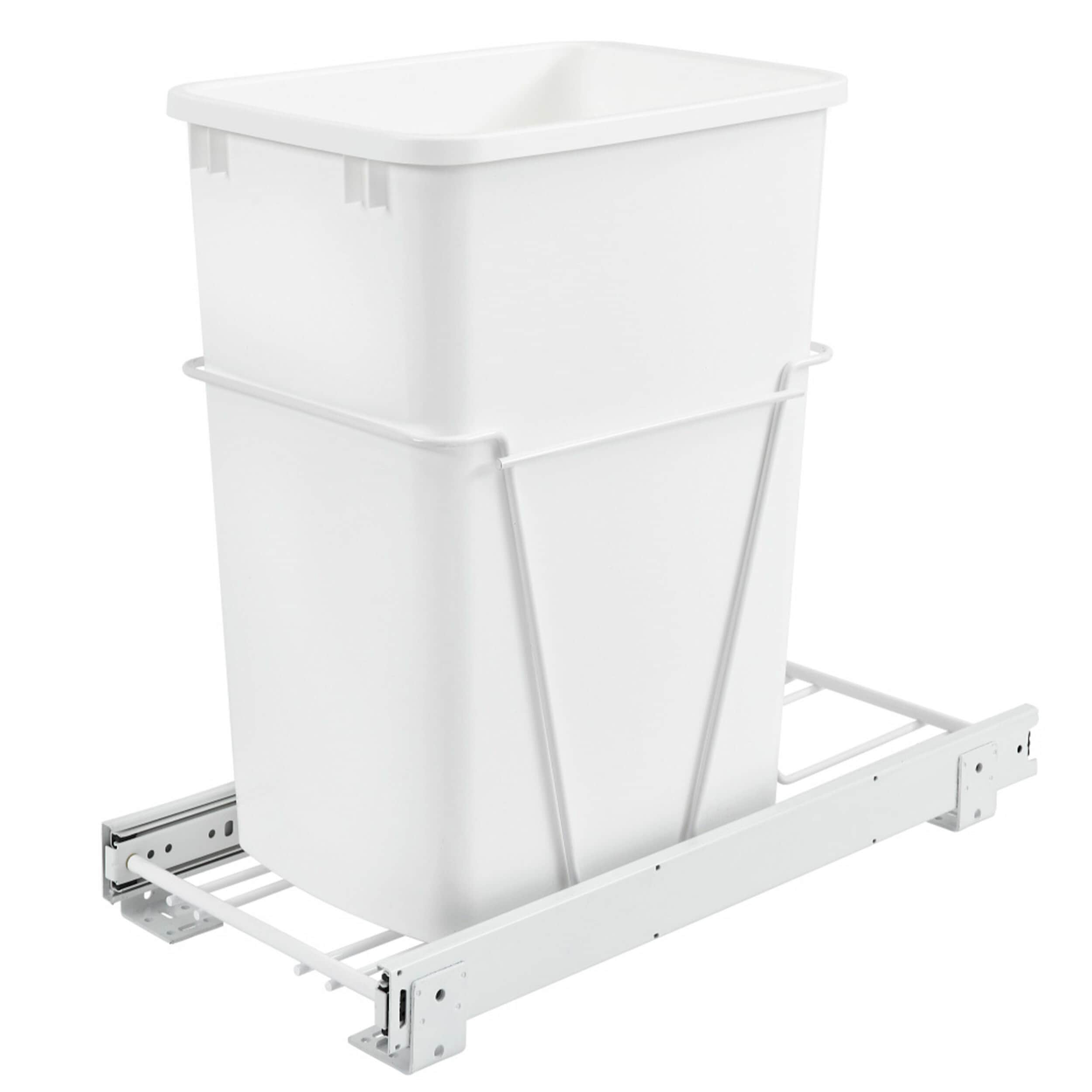 Pull Out Trash Cans Drawer Glides Type Side