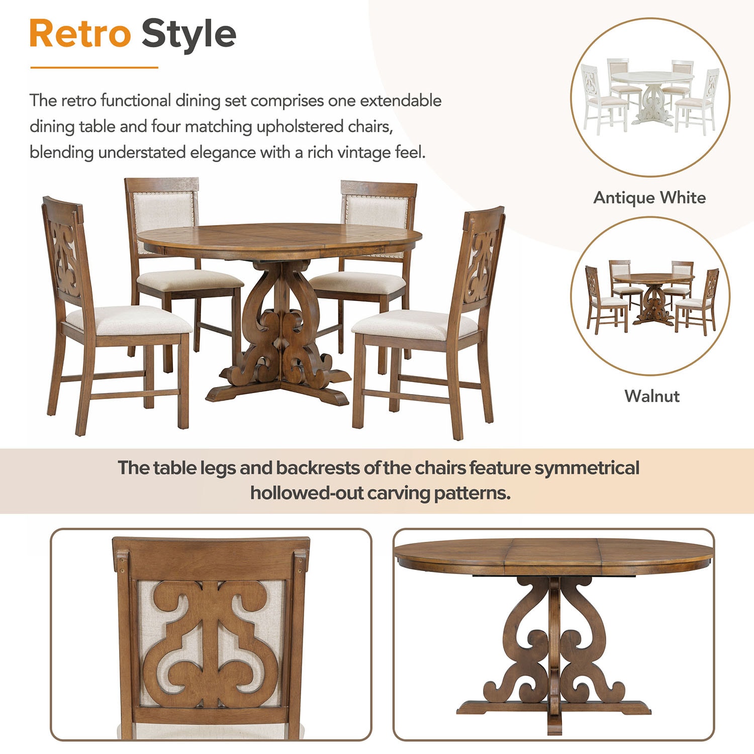 SINOFURN SYA010117BN Dining-Sets - View #13