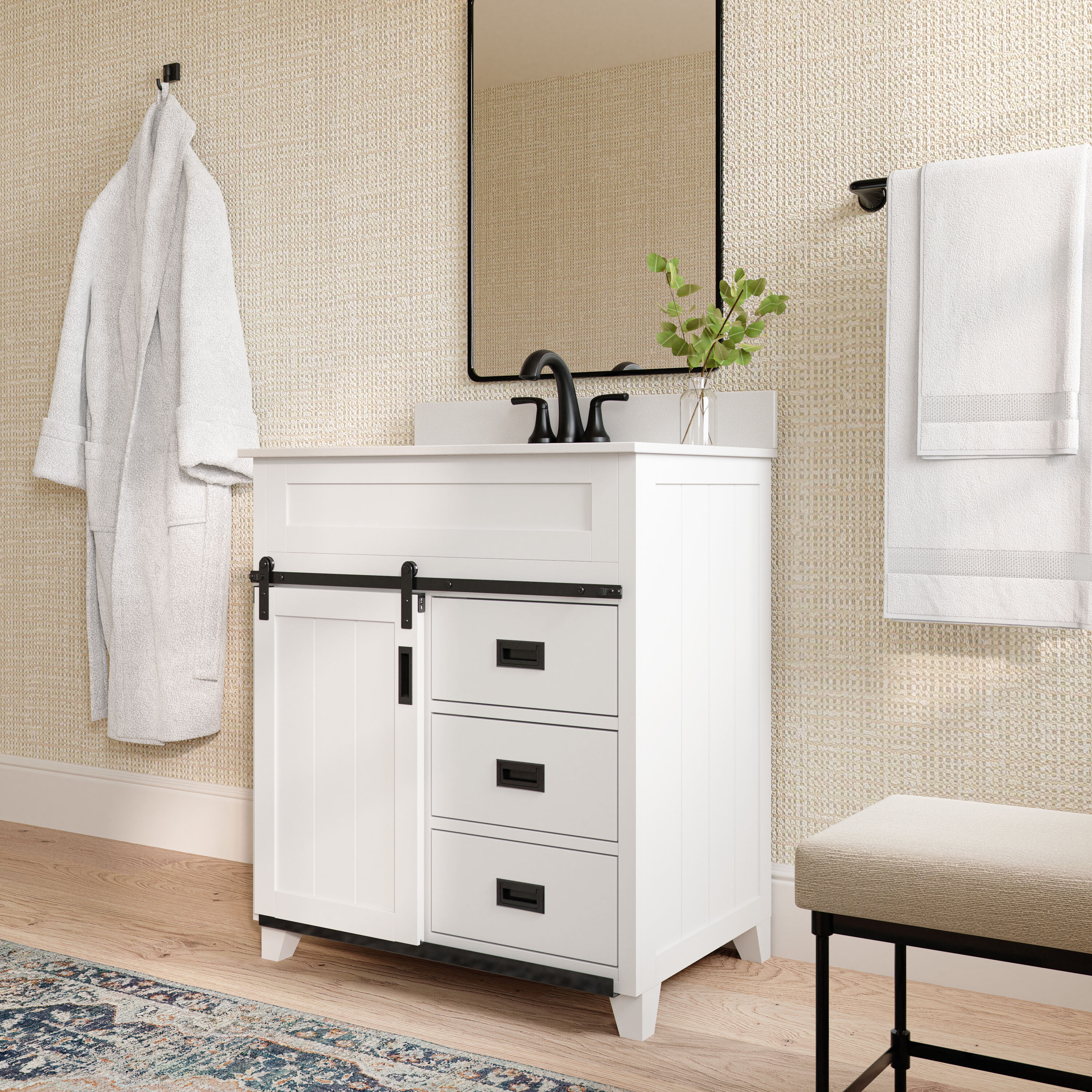 Style Selections LWS30MRTW Bath-Vanity-Combo - View #3