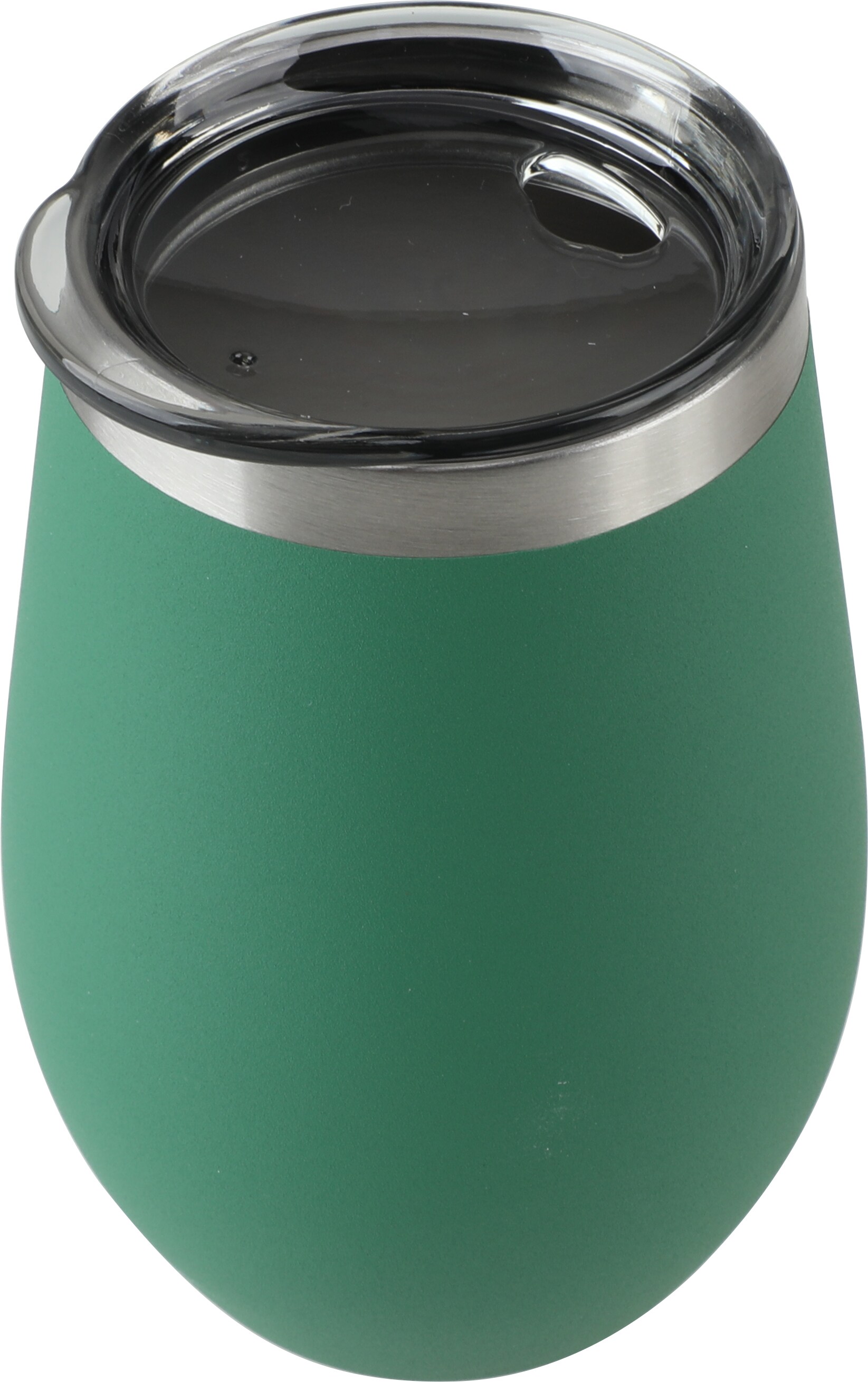 12oz Stainless WINE Tumbler - Tractor Green (H)