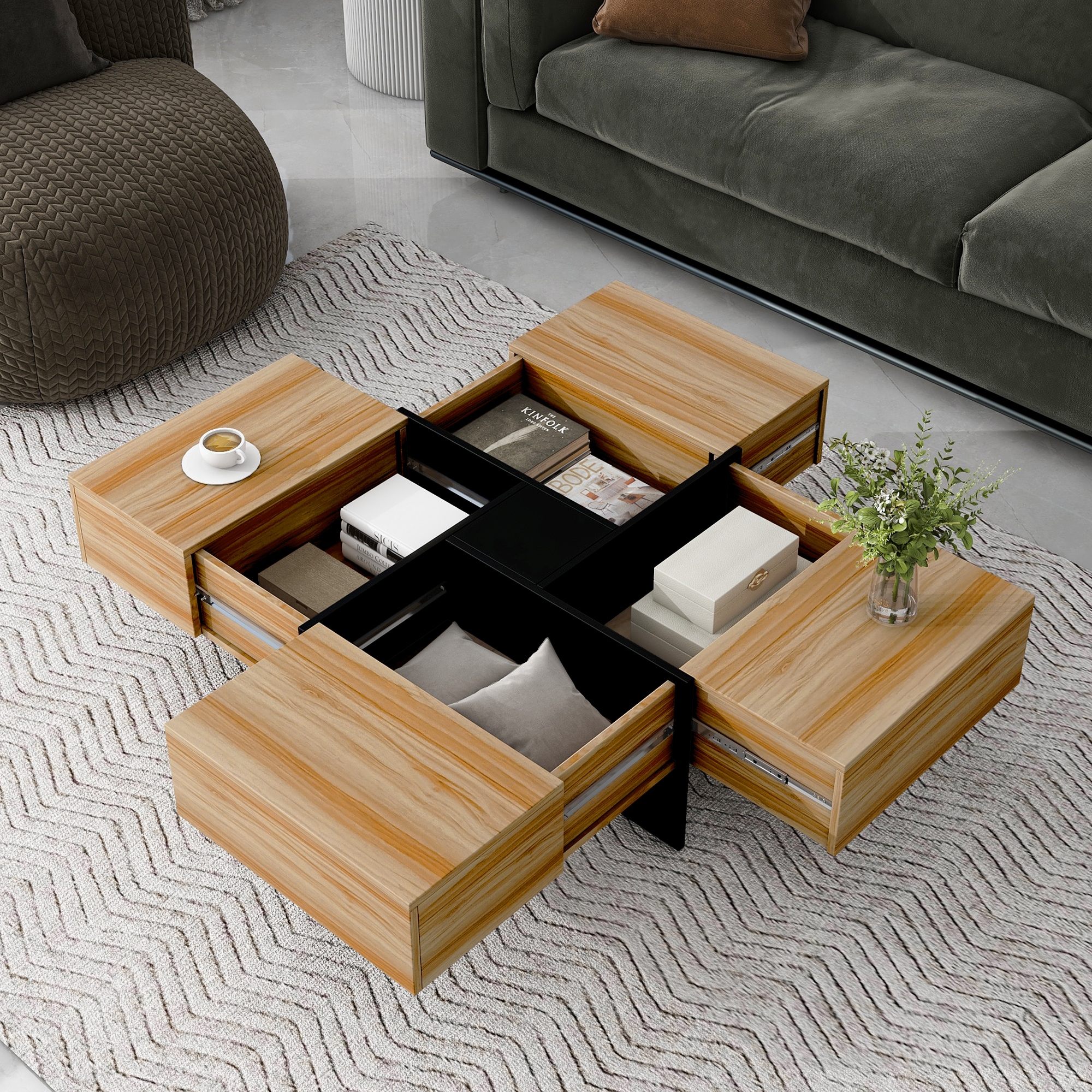 LIVIZA GIZ-NTT3232BN Coffee-Tables - View #2