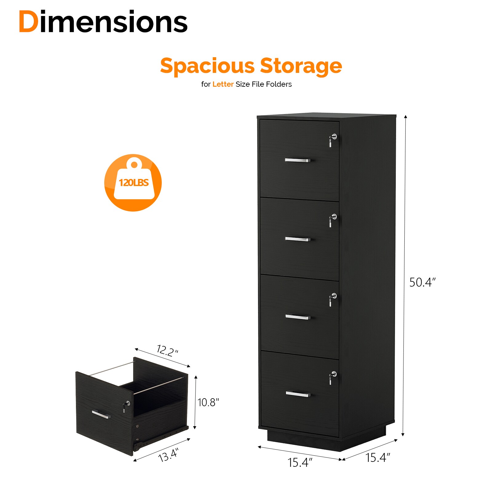 VINGLI LW-G52009612 Filing-Cabinets - View #2
