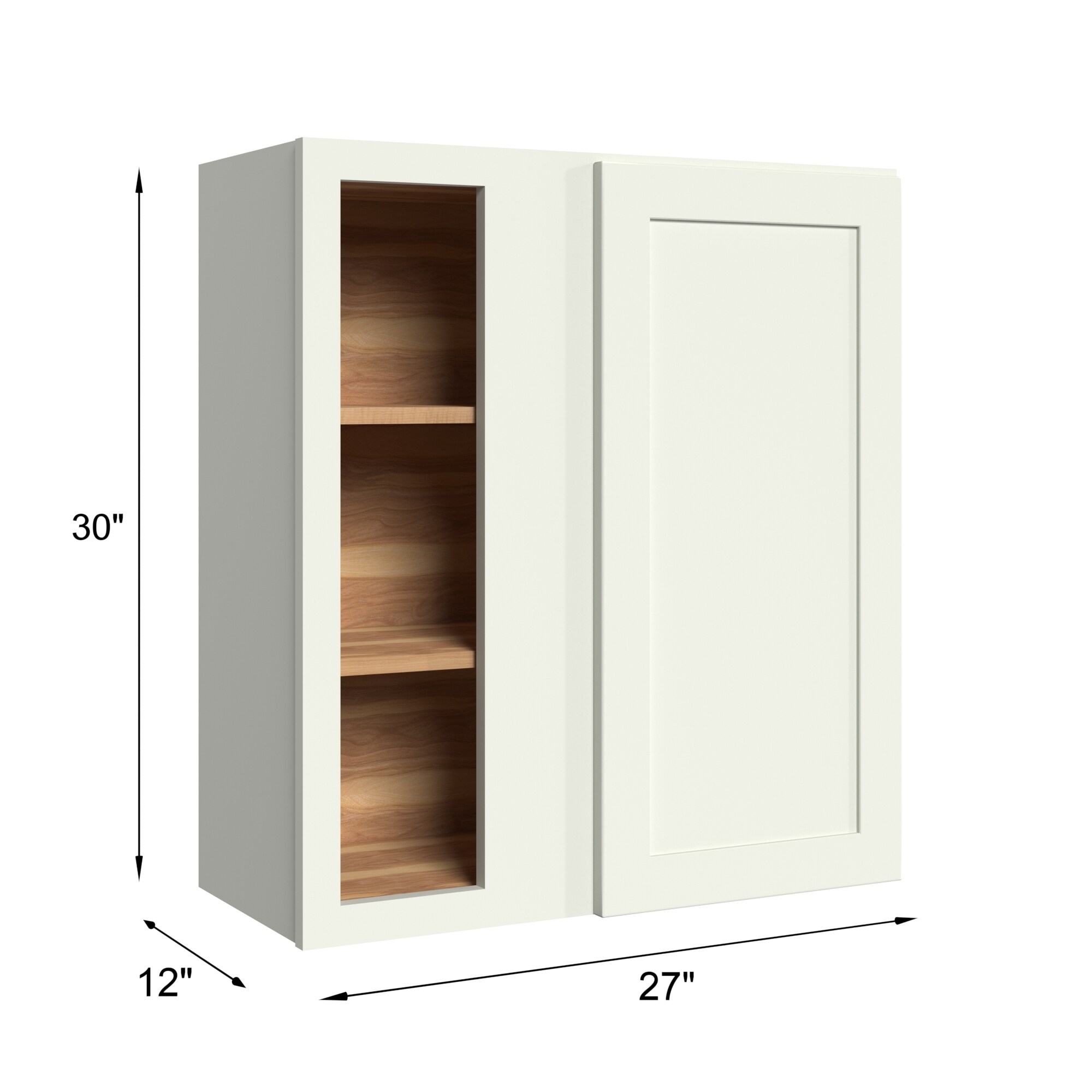 KraftMaid Momentum WBC3030LG71 Cabinets-Kitchen - View #3