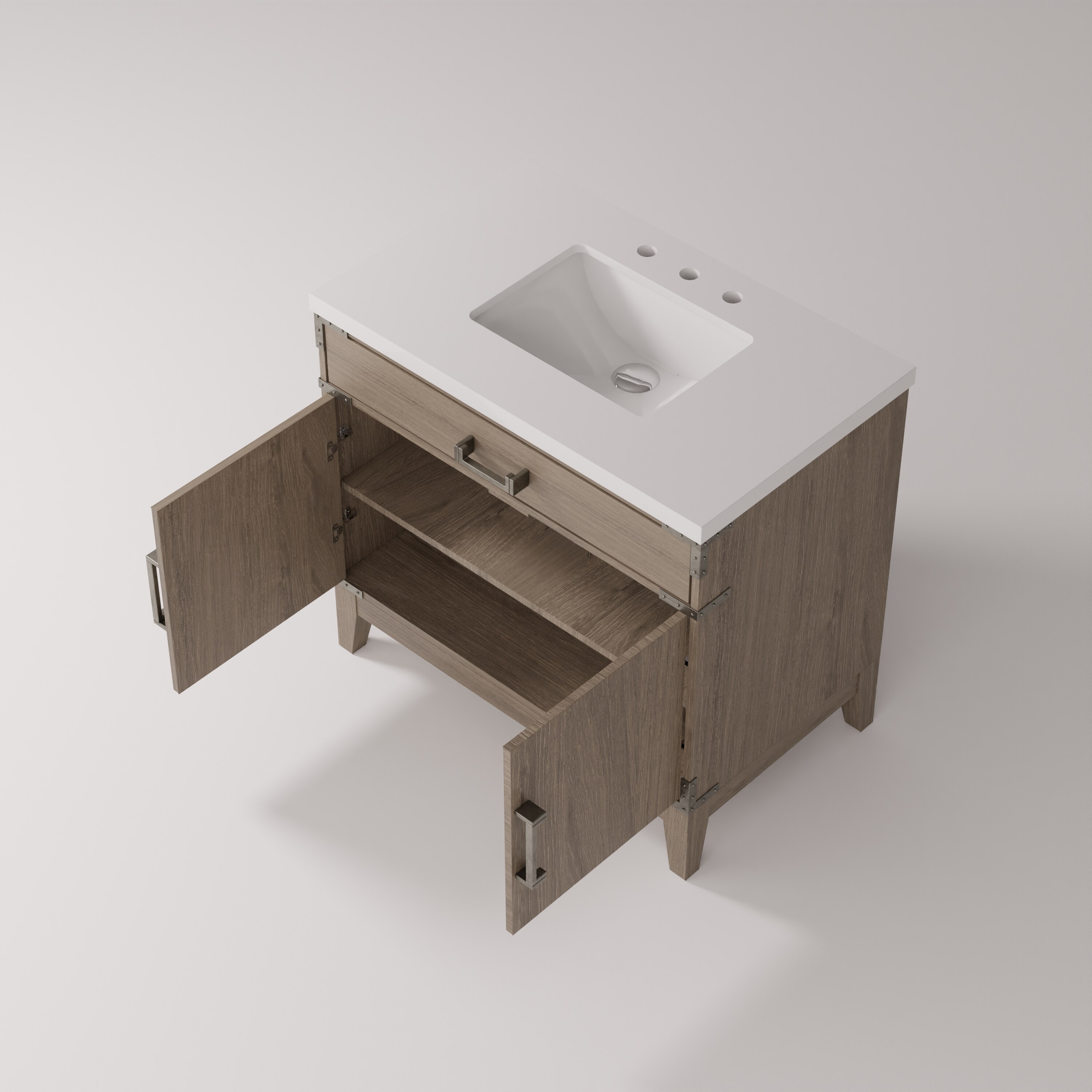 Lexora LVW36SR300 Bath-Vanity-Combo - View #9