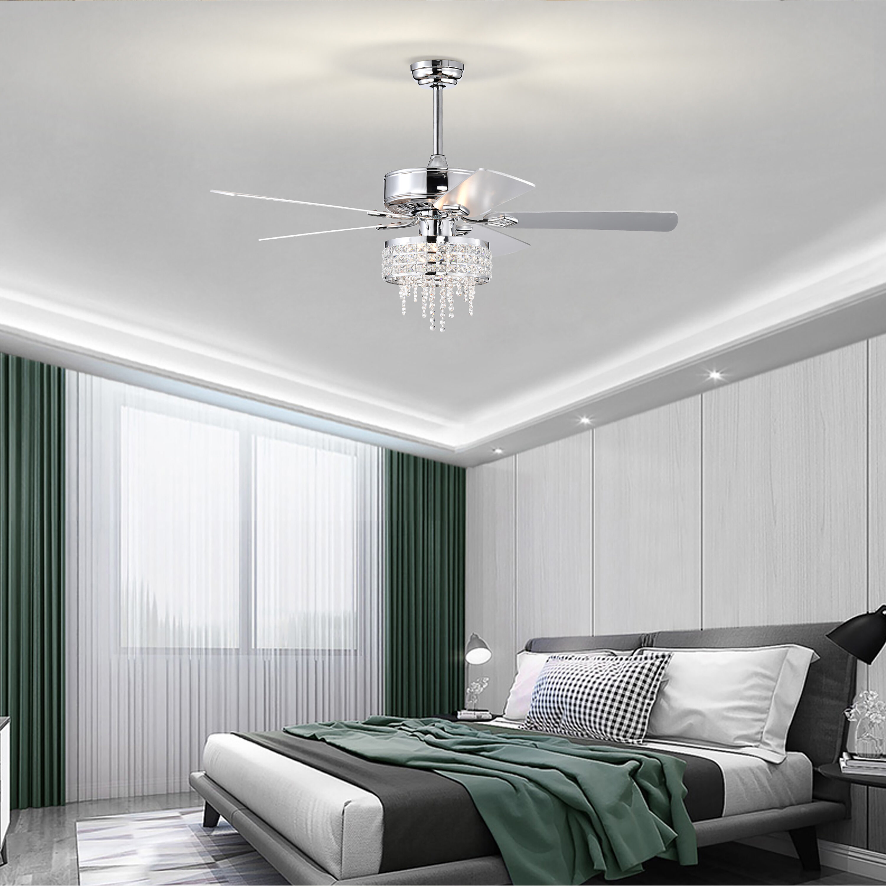 BANSA ROSE HM-SJ5204ACCR Ceiling-Fans - View #5