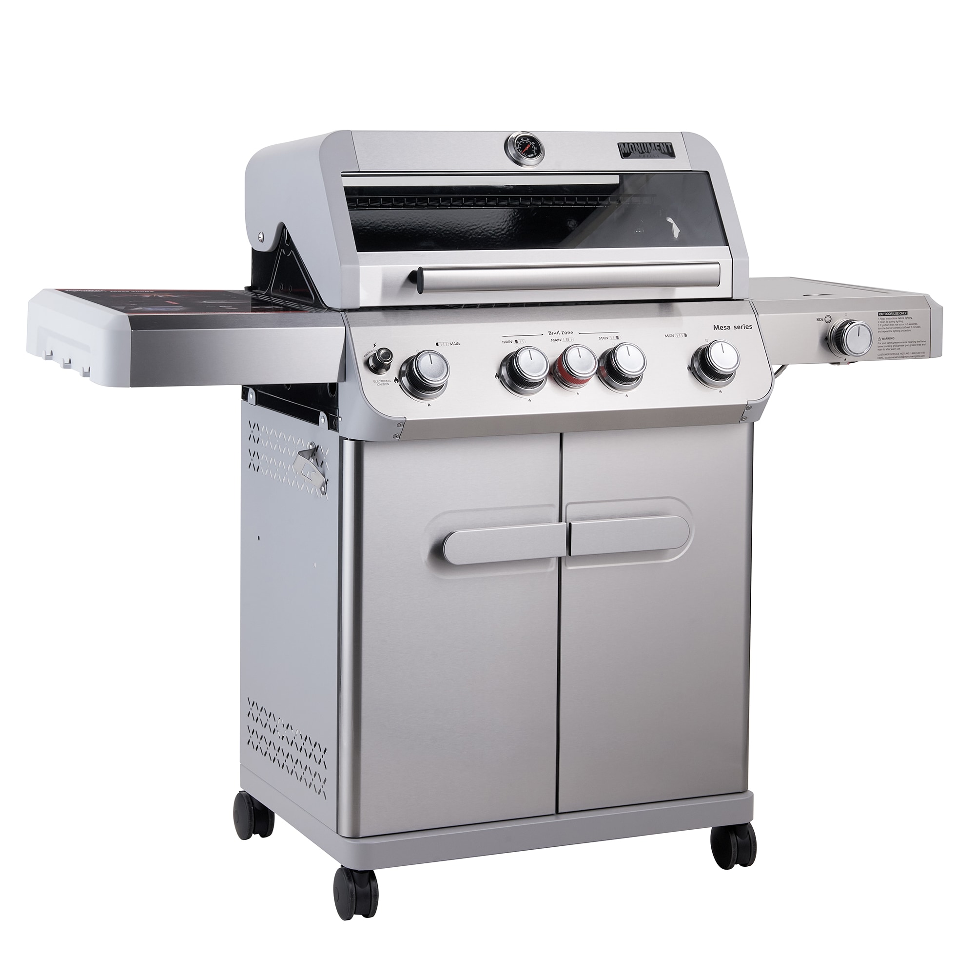 Mesa 400M  Stainless Gas Grill – Monument Grills