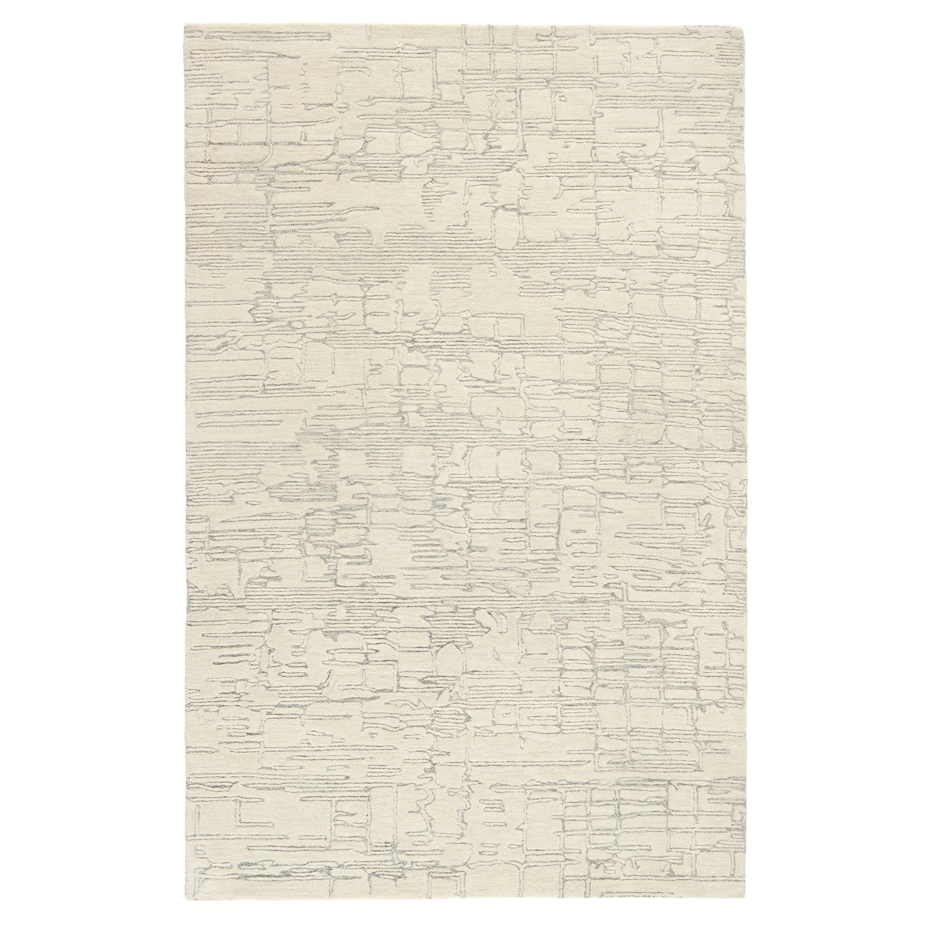Town & Country Living 10-03-196 9 x 12 (ft) Loomed Polyester Beige/Blue Rectangular Indoor Abstract Area rug