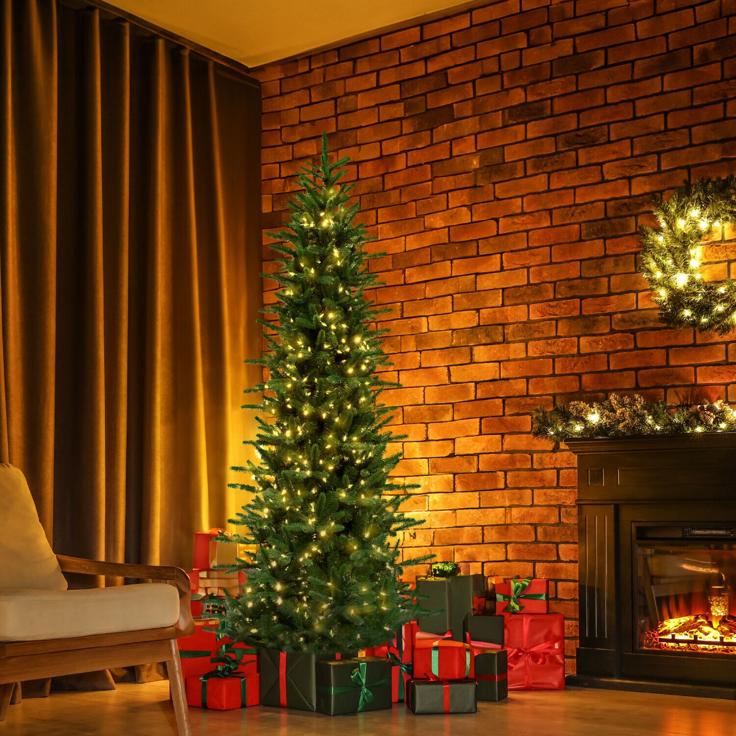 Fraser Hill Farm FFCP065-5GR Artificial-Christmas-Trees - View #9
