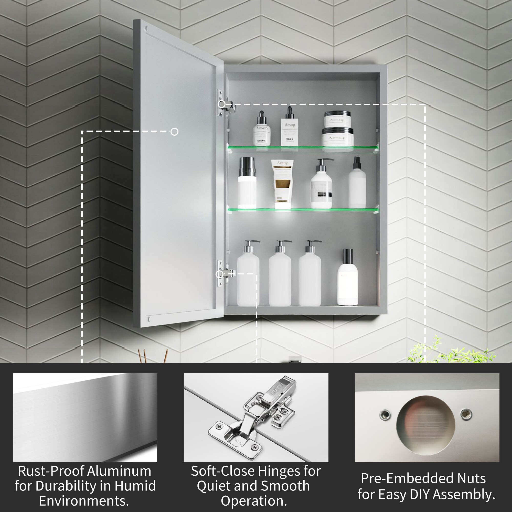 AAZJ ASB-P216997 Bathroom-Medicine-Cabinets - View #8