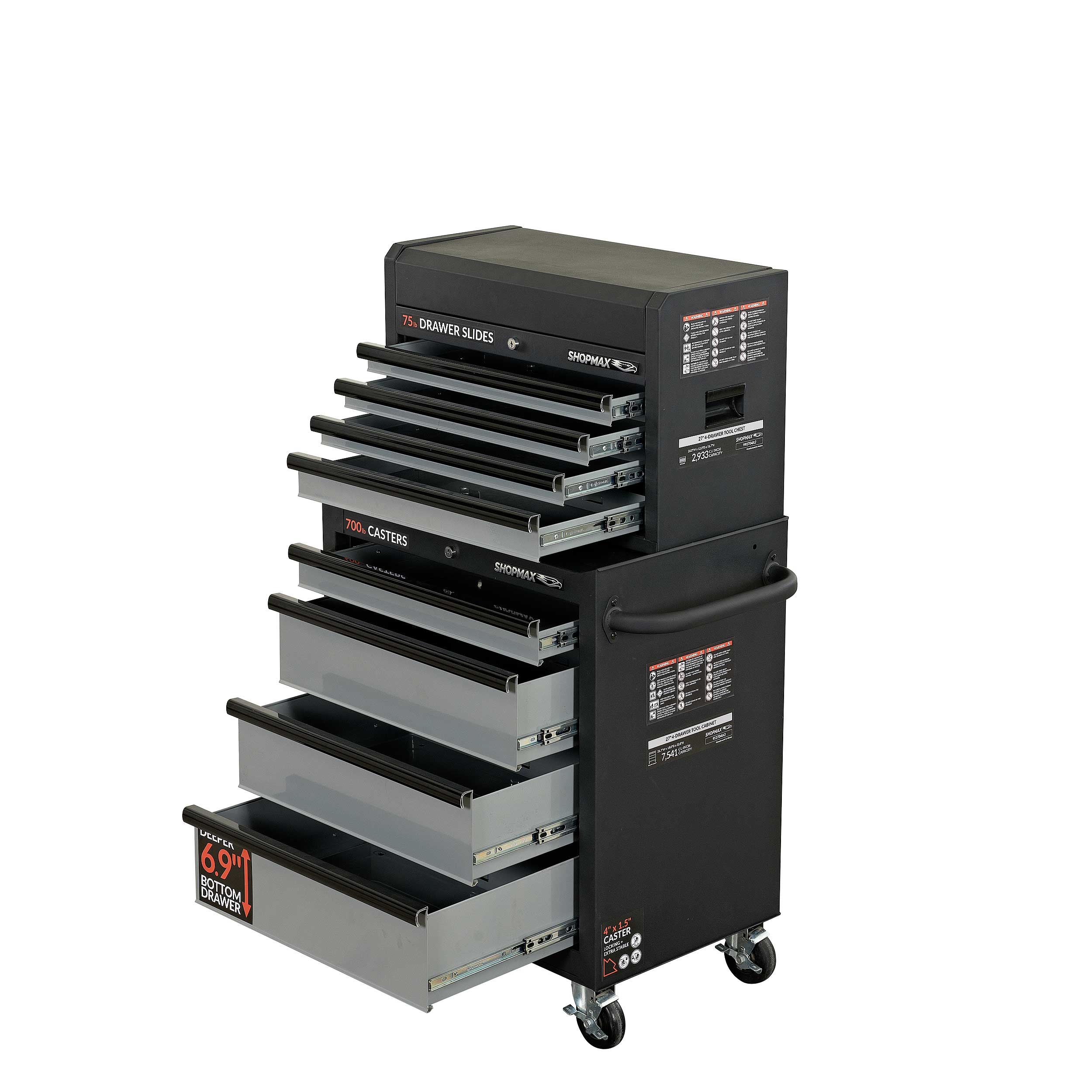 SHOPMAX 92704A2-04A3 Tool-Chest-Combos - View #7