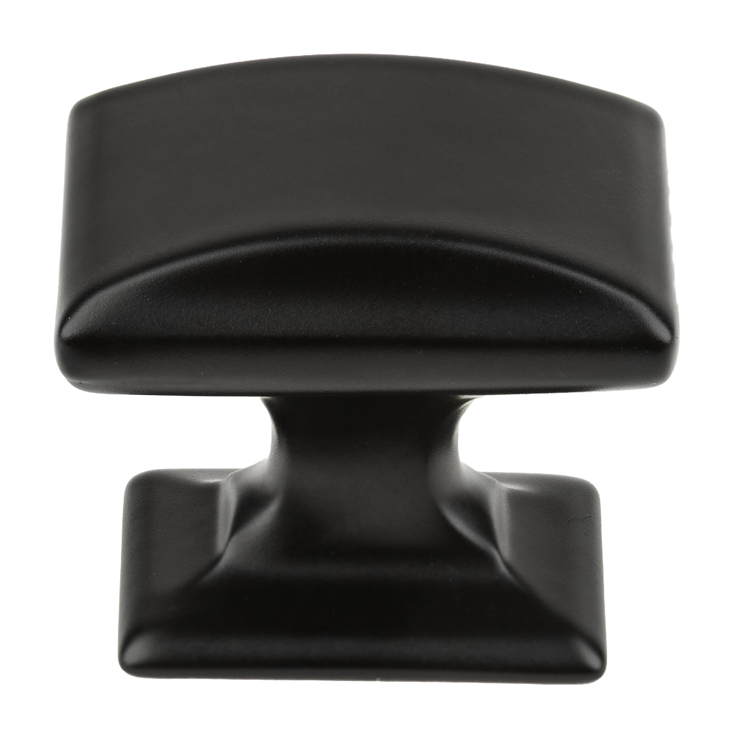 Harper Hayes Kitson 1-1/4-in Matte Black Rectangular Traditional Cabinet Knob