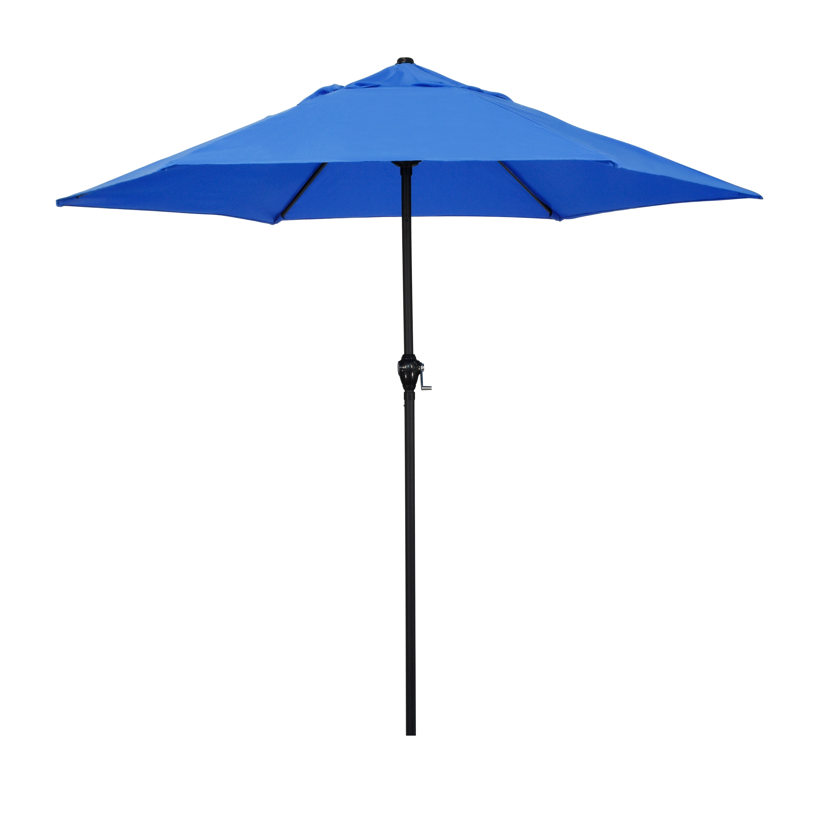 Astella ECO906D709-P01 9-ft Steel Blue Push-button Tilt Market Patio Umbrella