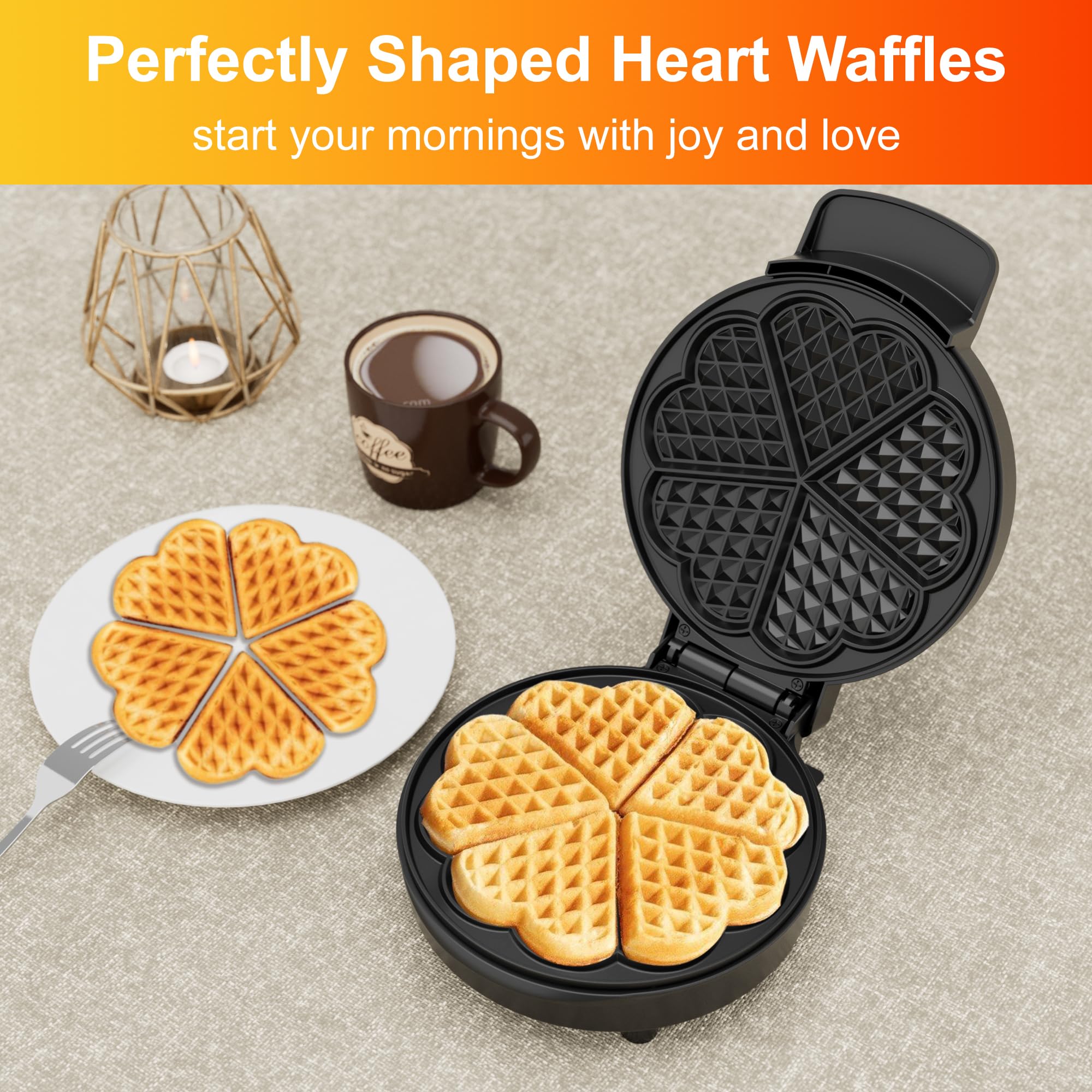 Aoibox LABWN68T Waffle-Makers - View #4