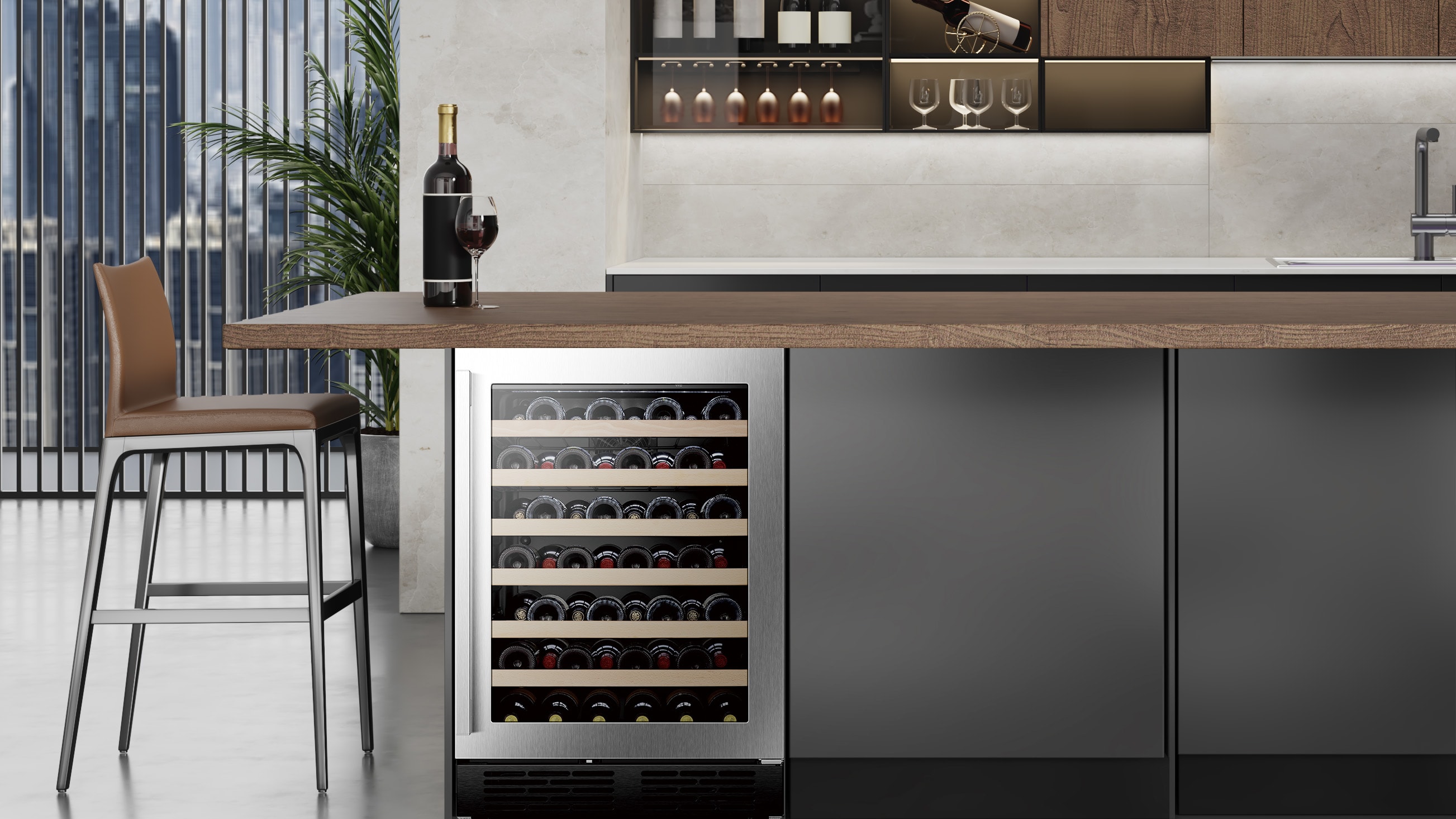 Hisense HWS054N6SS Wine-Chillers - View #3