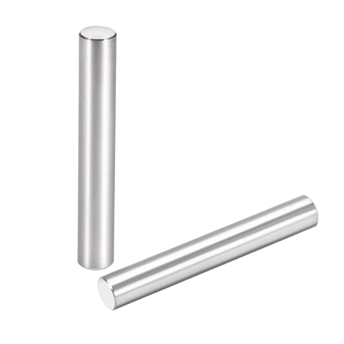 Unique Bargains 15pcs 6mm X 40mm Dowel Pin 304 Stainless Steel Cylindrical Shelf Support Pin Fasten Elements Silver Tone