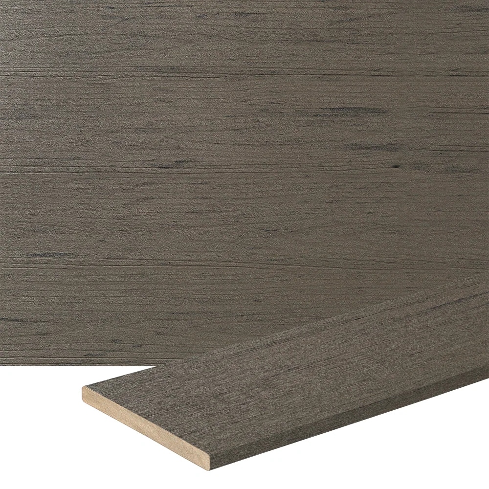 TimberTech TCRISERSM Terrain 1/2-in x 8-in x 12-ft Silver Maple Square Composite Riser
