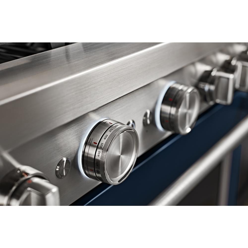 KitchenAid Smart 48-in 6 Burners 4.1-cu ft / 2.2-cu ft Self