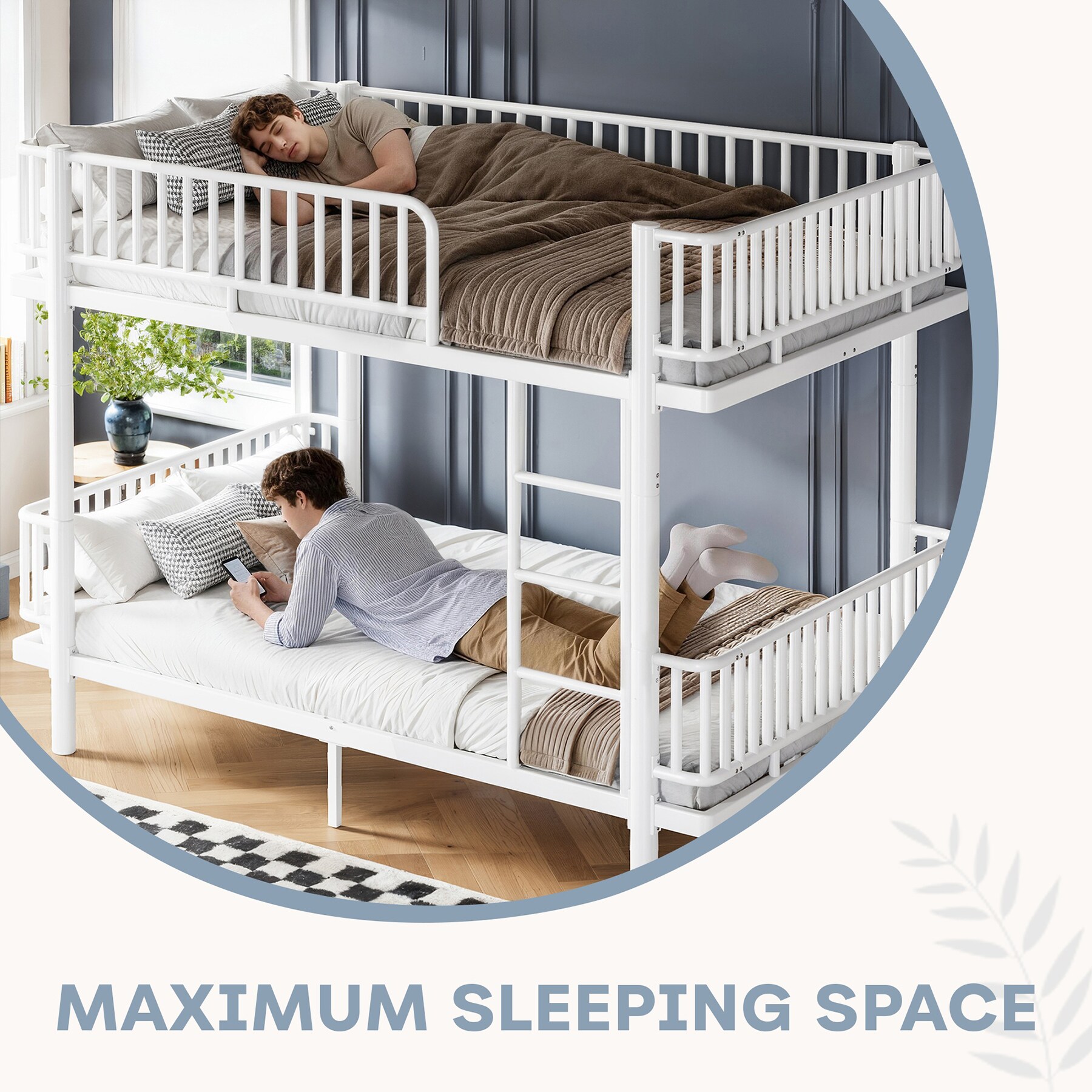 SINOFURN SYG8300011BK Bunk-Beds - View #4