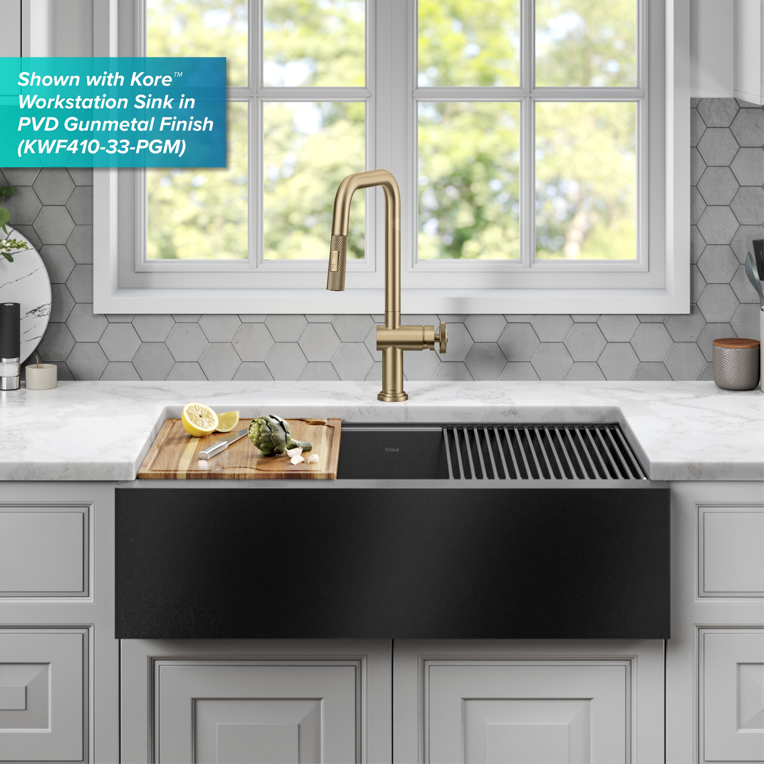 Kraus KPF-3126BG Kitchen-Faucets - View #14