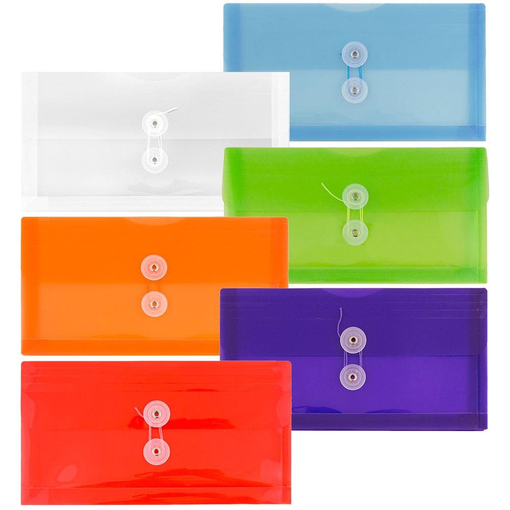 JAM Paper 921B1ASSRTD 6-Pack Business-Envelope