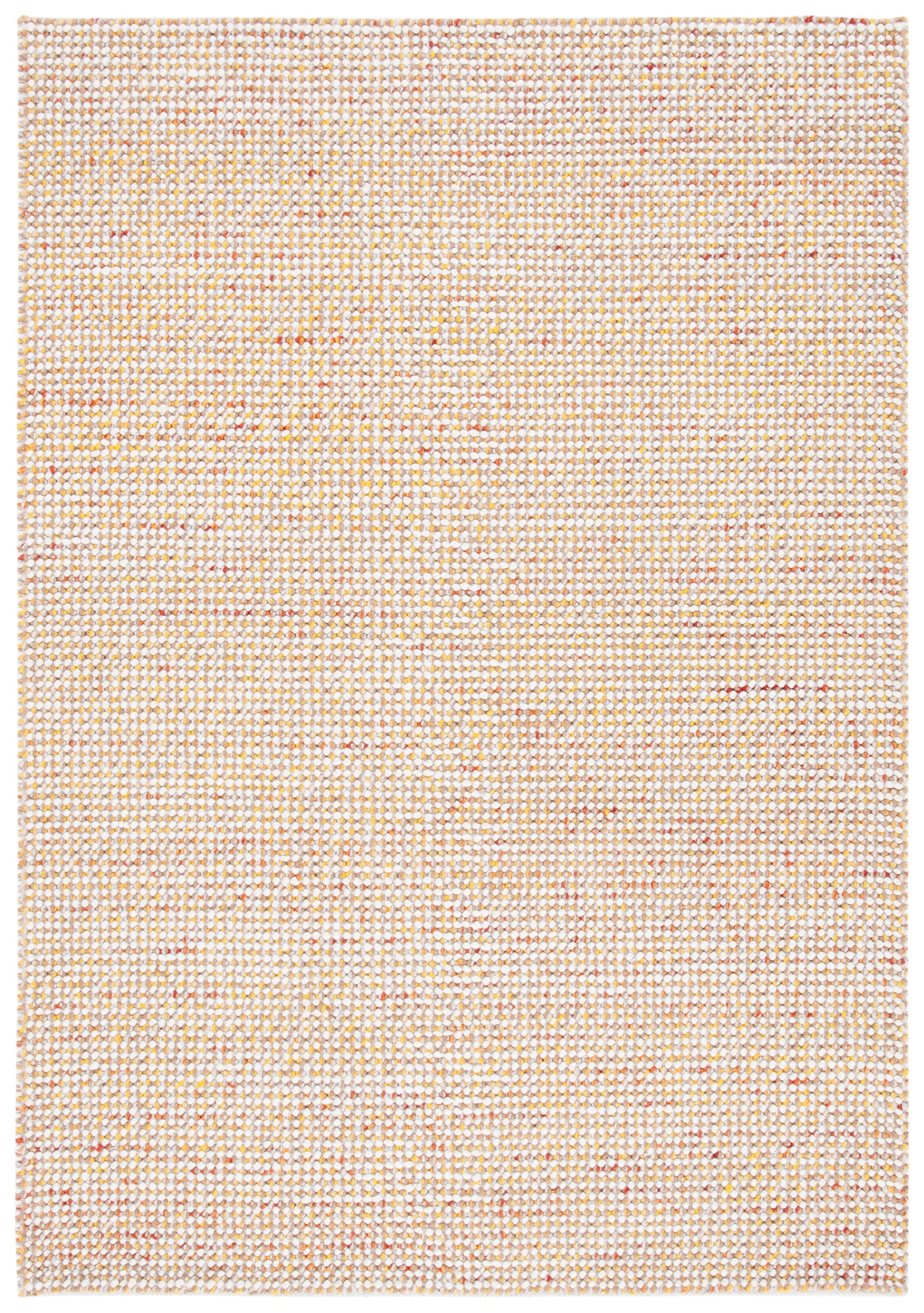 Safavieh VRM401B-3 Vermont Radovinka 3 x 5 (ft) Wool Ivory/Gold Rectangular Indoor Geometric Bohemian/Eclectic Throw rug